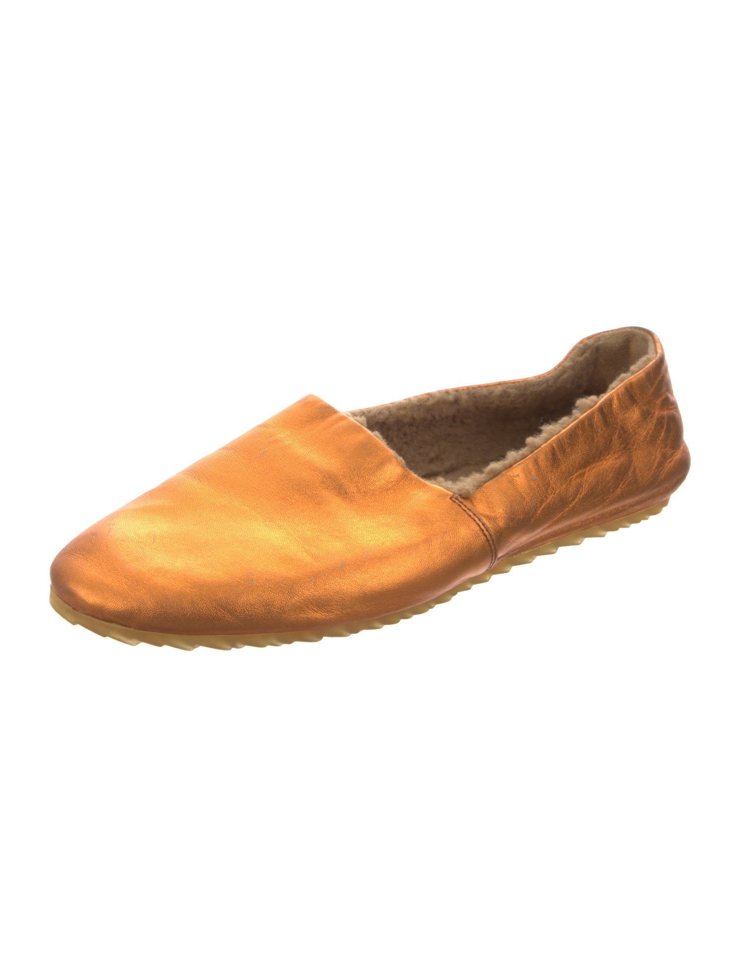 MM6 Maison Margiela Leather Ballet Flats