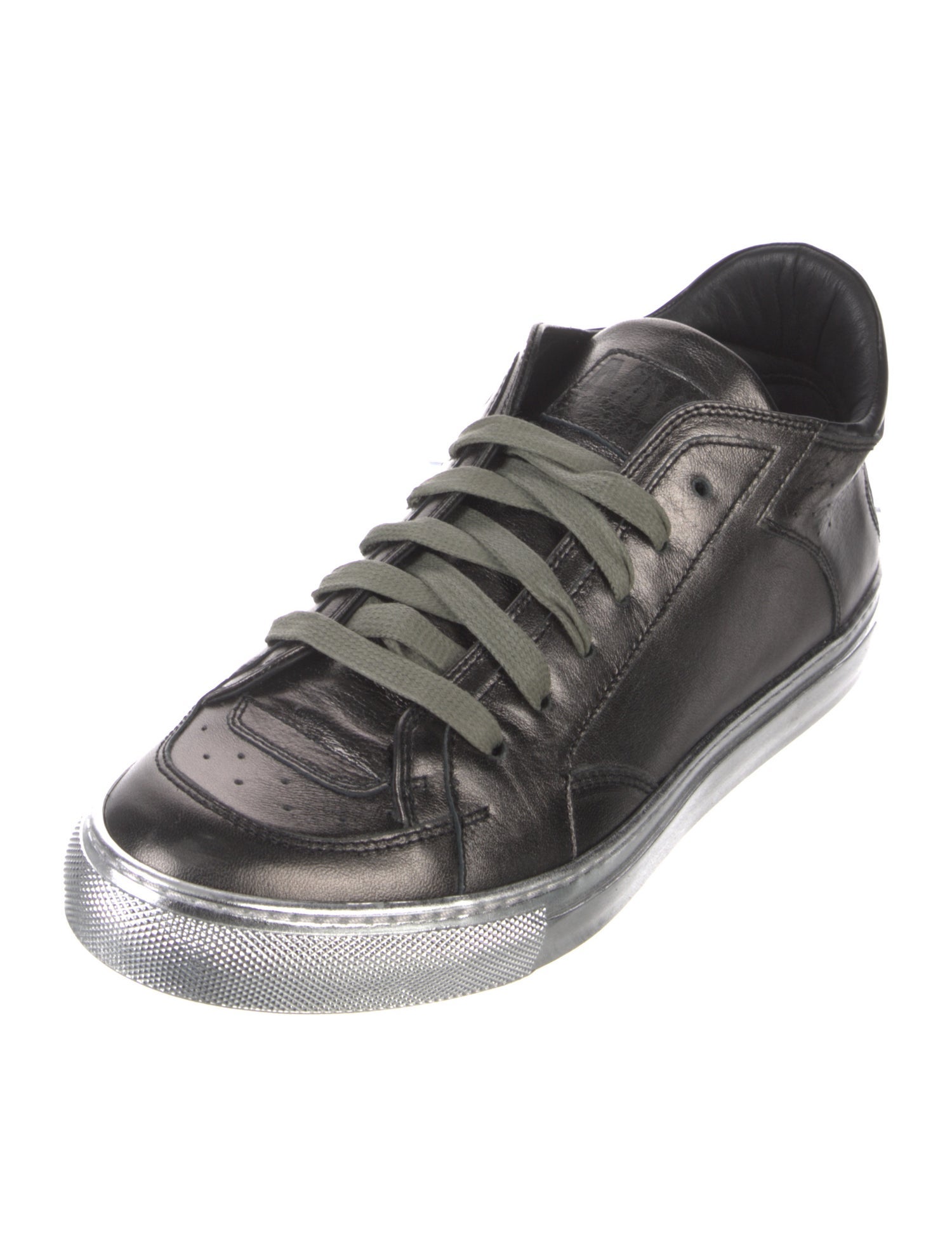 MM6 Maison Margiela Leather Sneakers