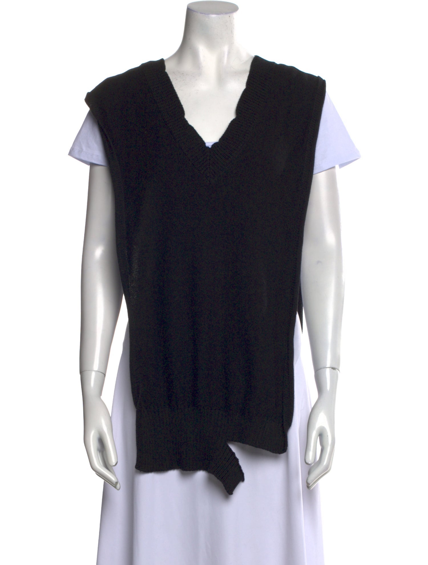 MM6 Maison Margiela V-Neck Sweater