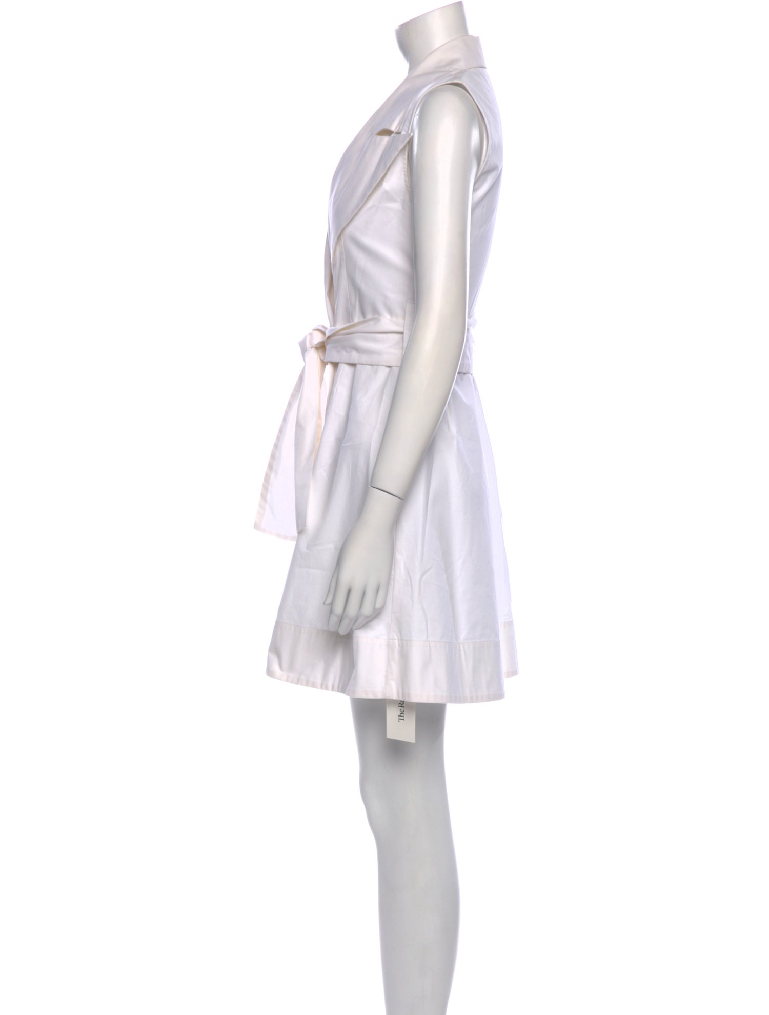 MM6 Maison Margiela V-Neck Mini Dress