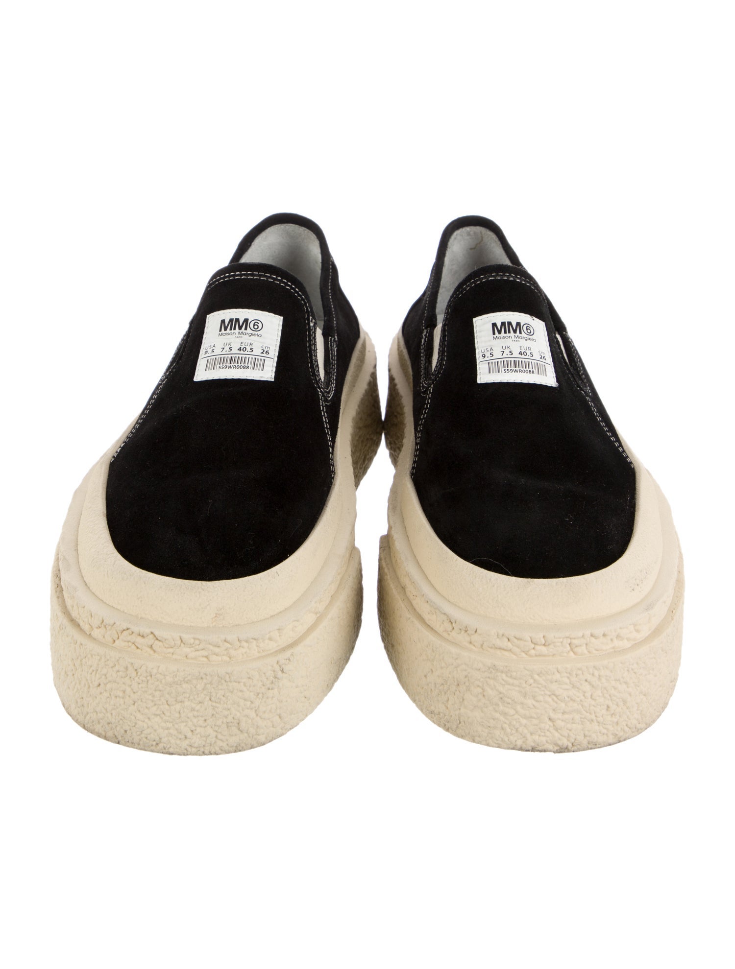 MM6 Maison Margiela Suede Loafers