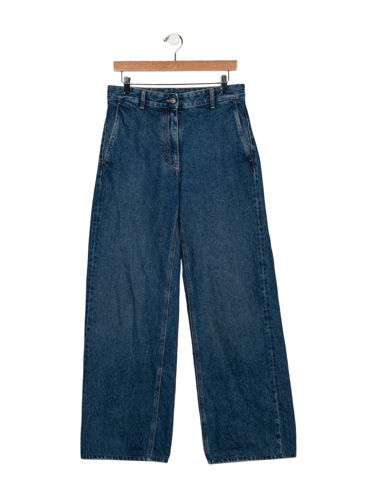 MM6 Maison Margiela High-Rise Wide Leg Jeans