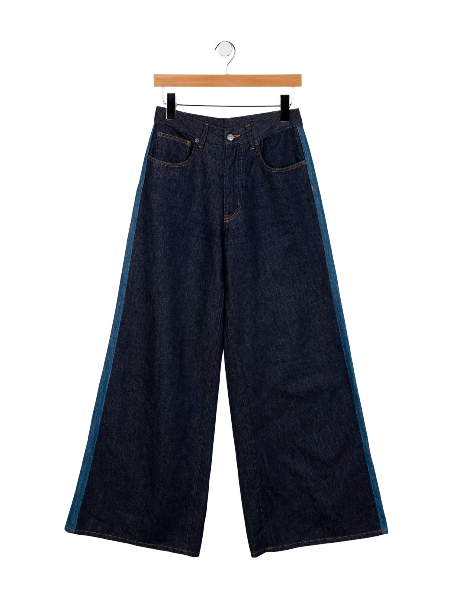 MM6 Maison Margiela High-Rise Wide Leg Jeans