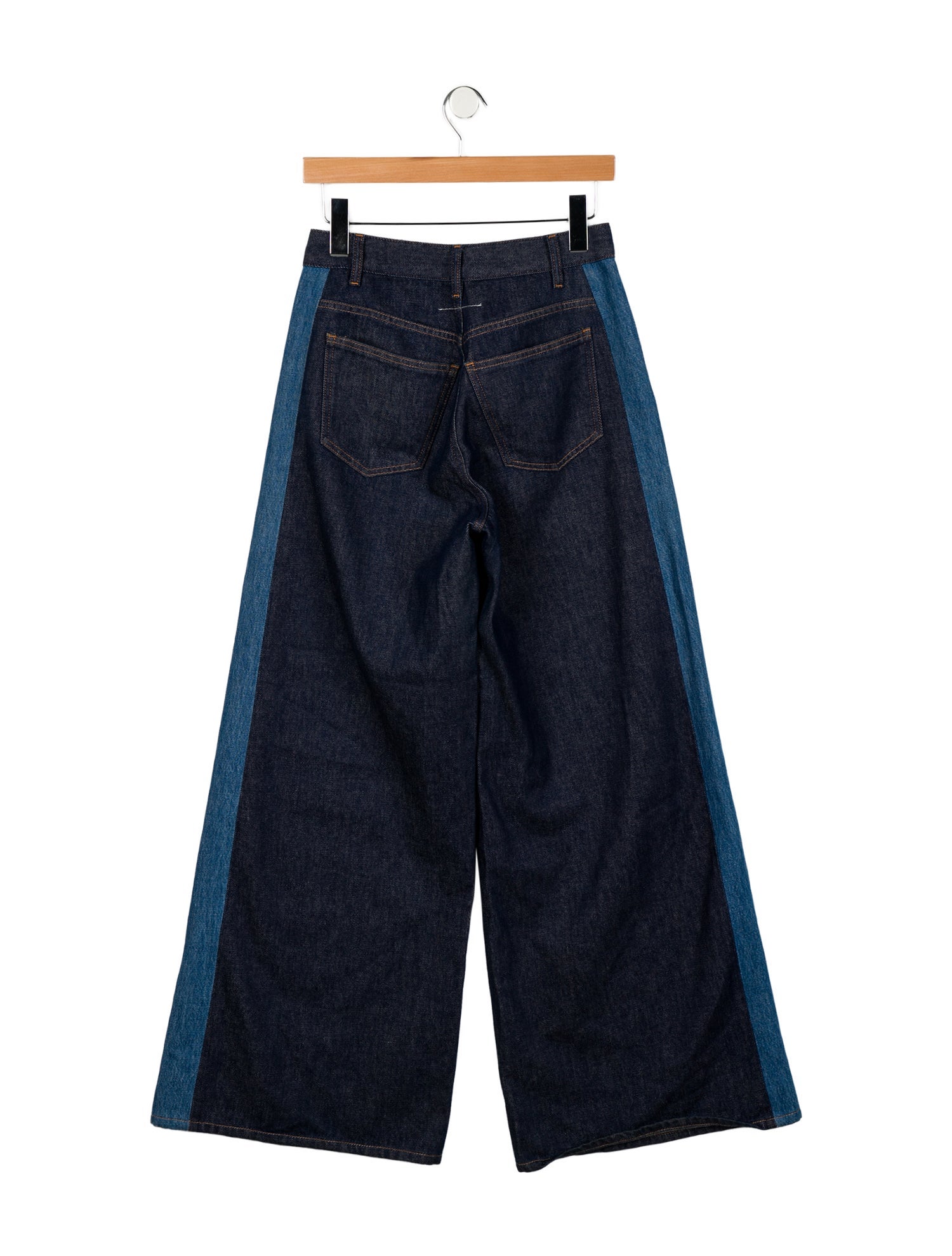 MM6 Maison Margiela High-Rise Wide Leg Jeans