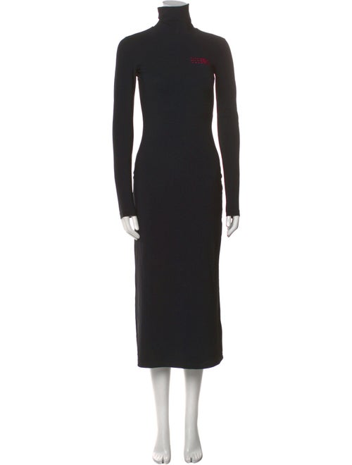 MM6 Maison Margiela Turtleneck Long Dress