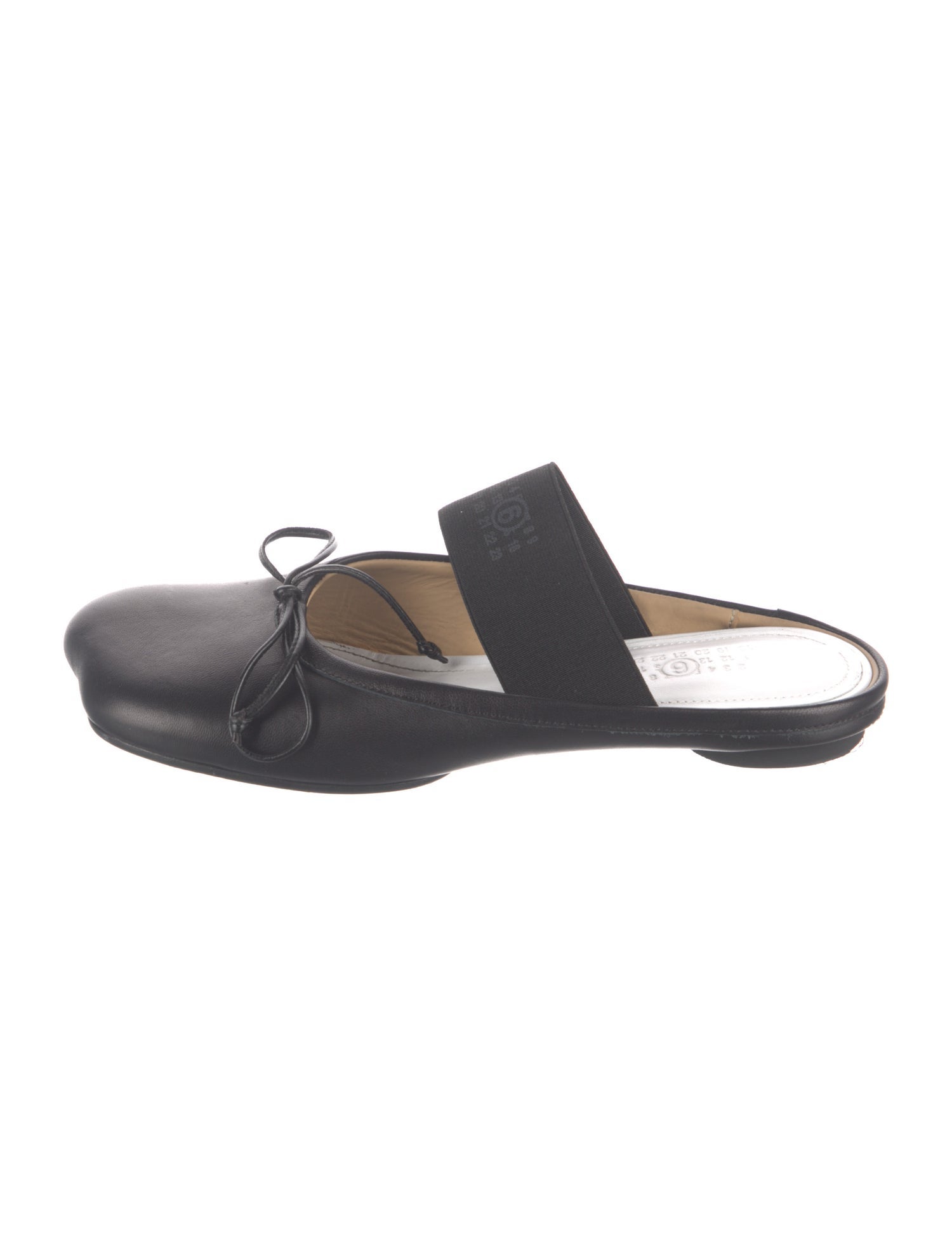 MM6 Maison Margiela Leather Mules