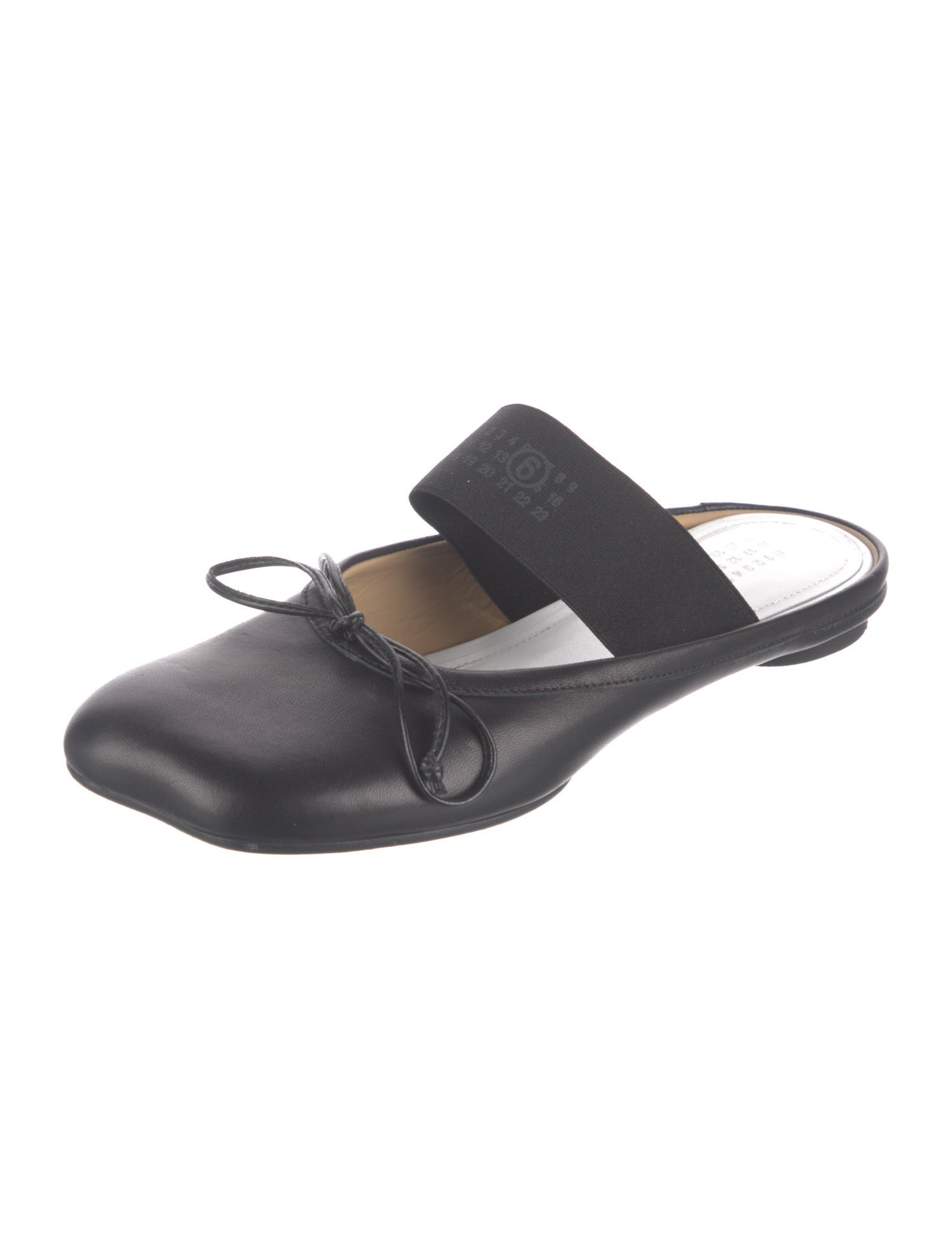 MM6 Maison Margiela Leather Mules