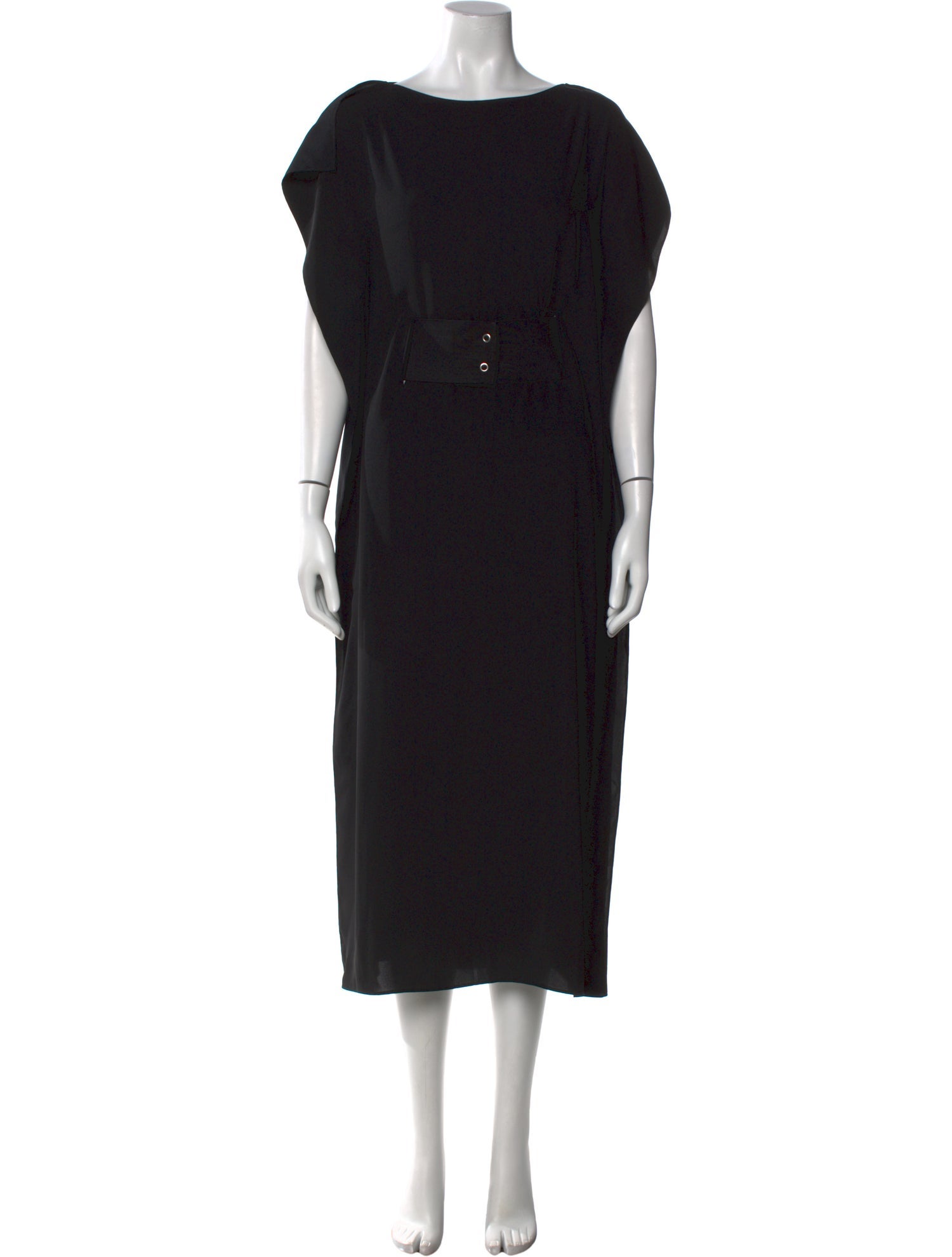 MM6 Maison Margiela Bateau Neckline Long Dress
