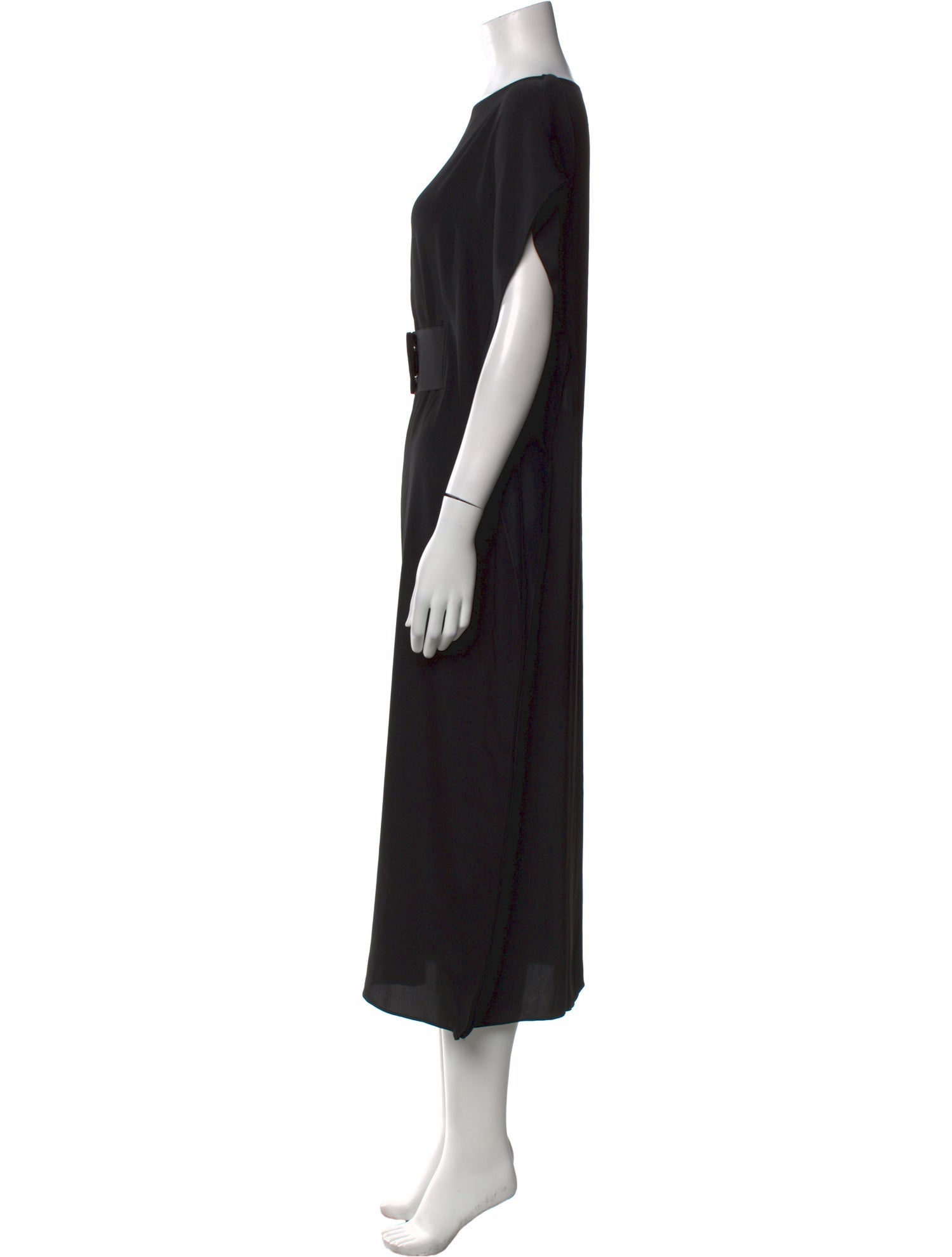 MM6 Maison Margiela Bateau Neckline Long Dress