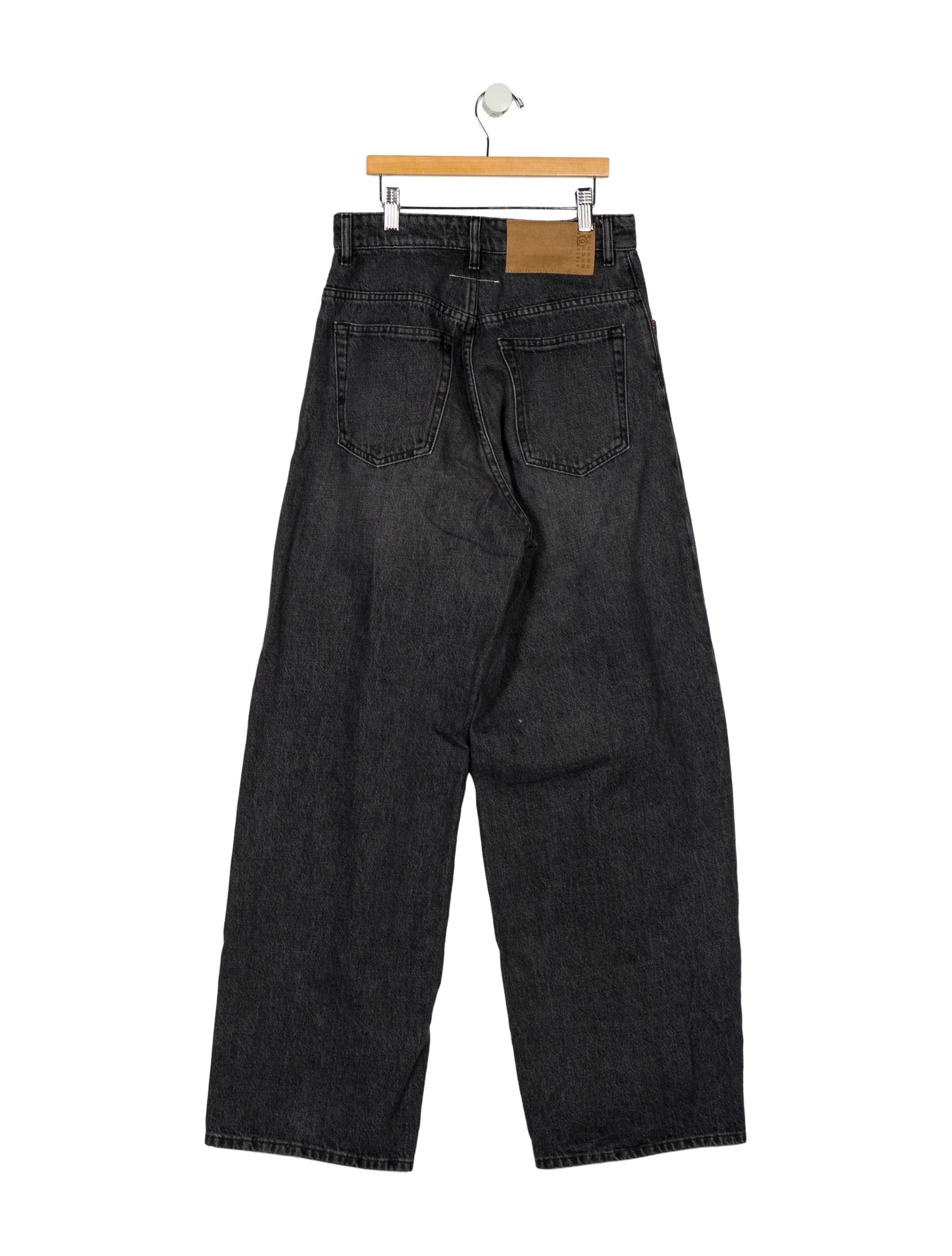 MM6 Maison Margiela High-Rise Wide Leg Jeans