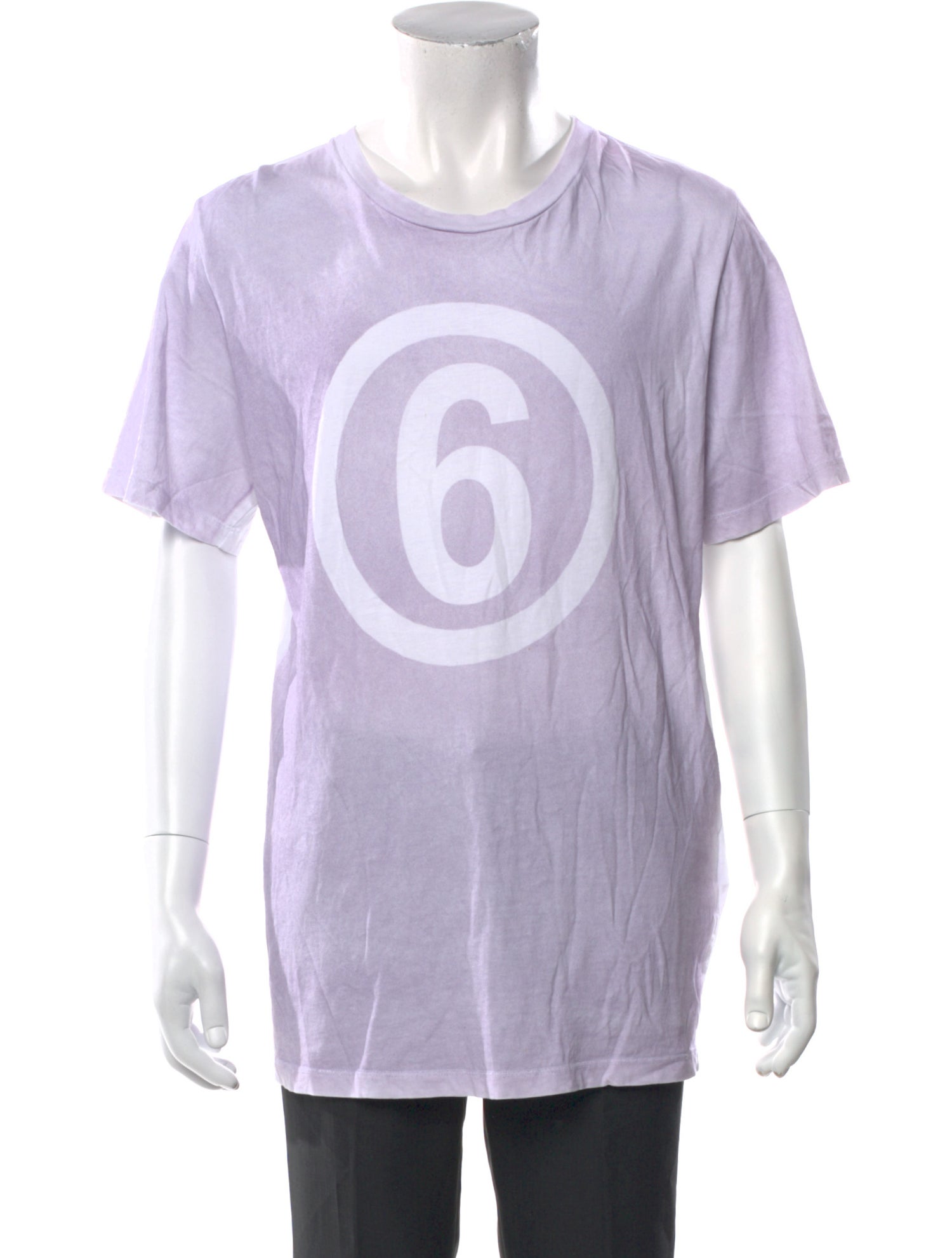 MM6 Maison Margiela Graphic Print Crew Neck T-Shirt