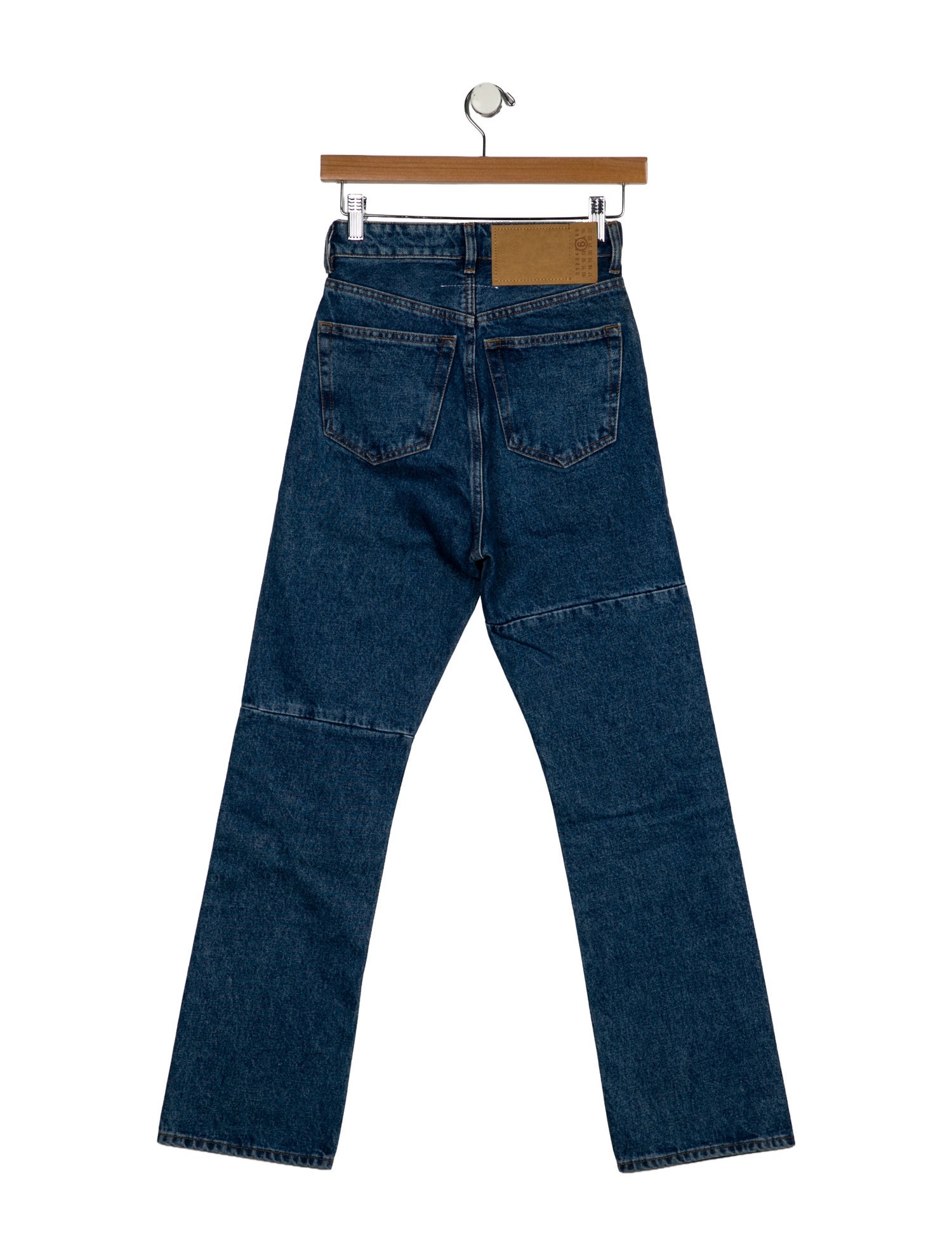 MM6 Maison Margiela High-Rise Straight Leg Jeans