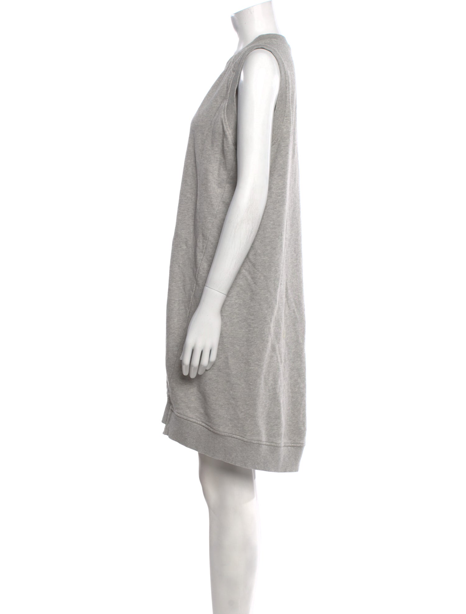 MM6 Maison Margiela Crew Neck Knee-Length Dress