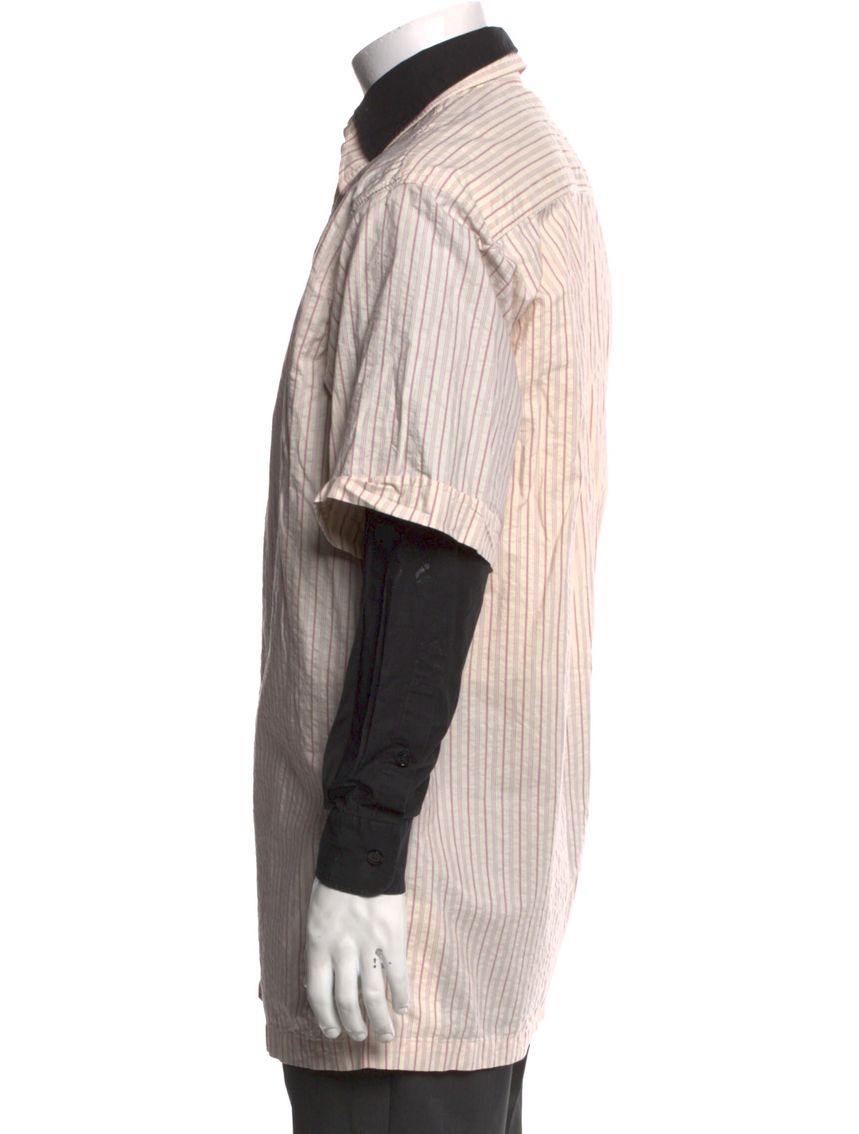 MM6 Maison Margiela Striped Long Sleeve Shirt