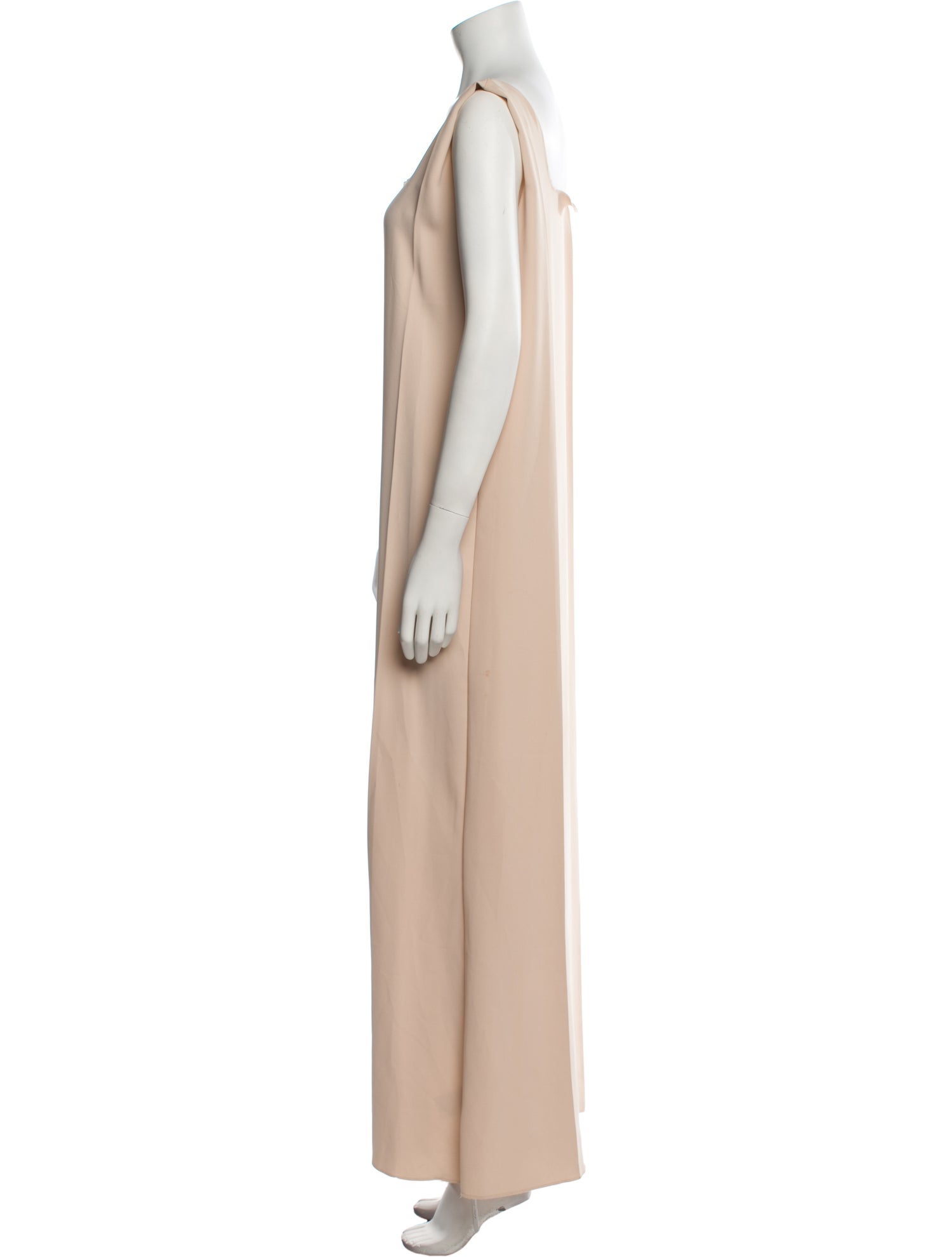 MM6 Maison Margiela Square Neckline Long Dress