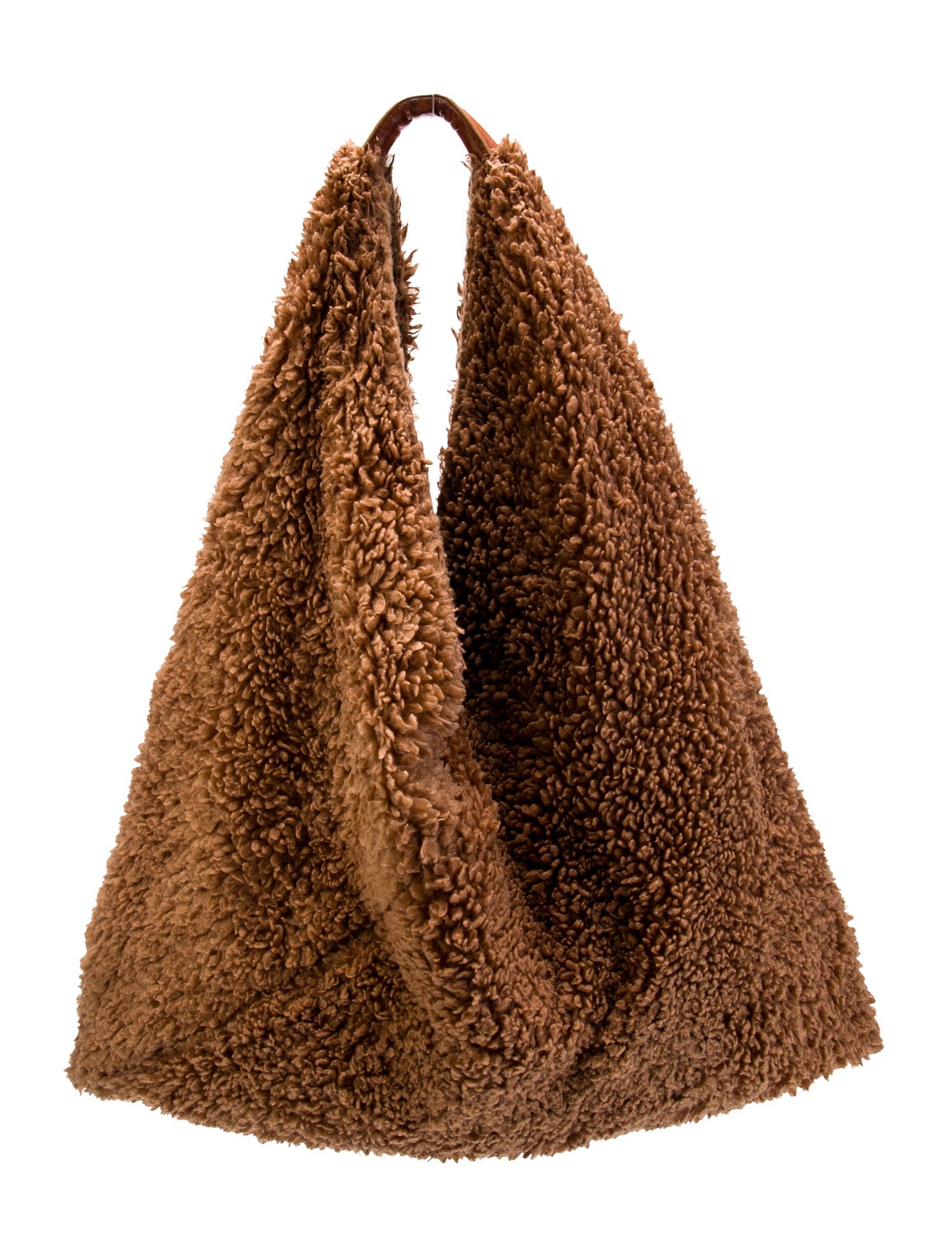 MM6 Maison Margiela Faux Fur Shoulder Bag