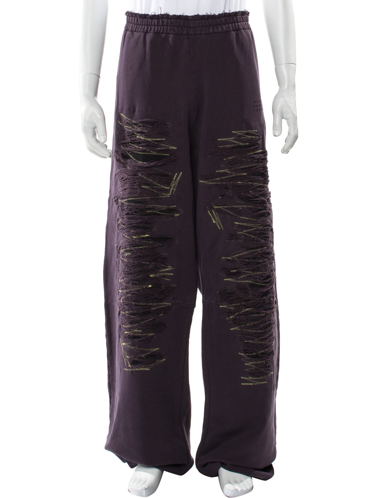 MM6 Maison Margiela Distressed Accents Lounge Bottoms w/ Tags