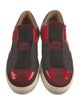 MM6 Maison Margiela Suede Colorblock Pattern Sneakers