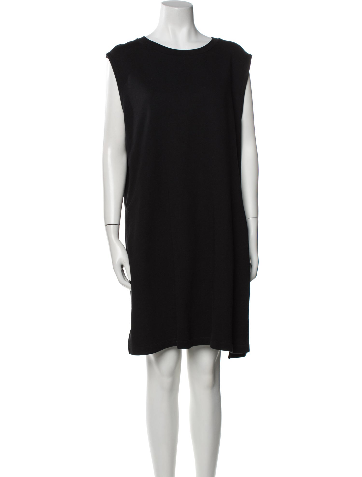 MM6 Maison Margiela Scoop Neck Knee-Length Dress