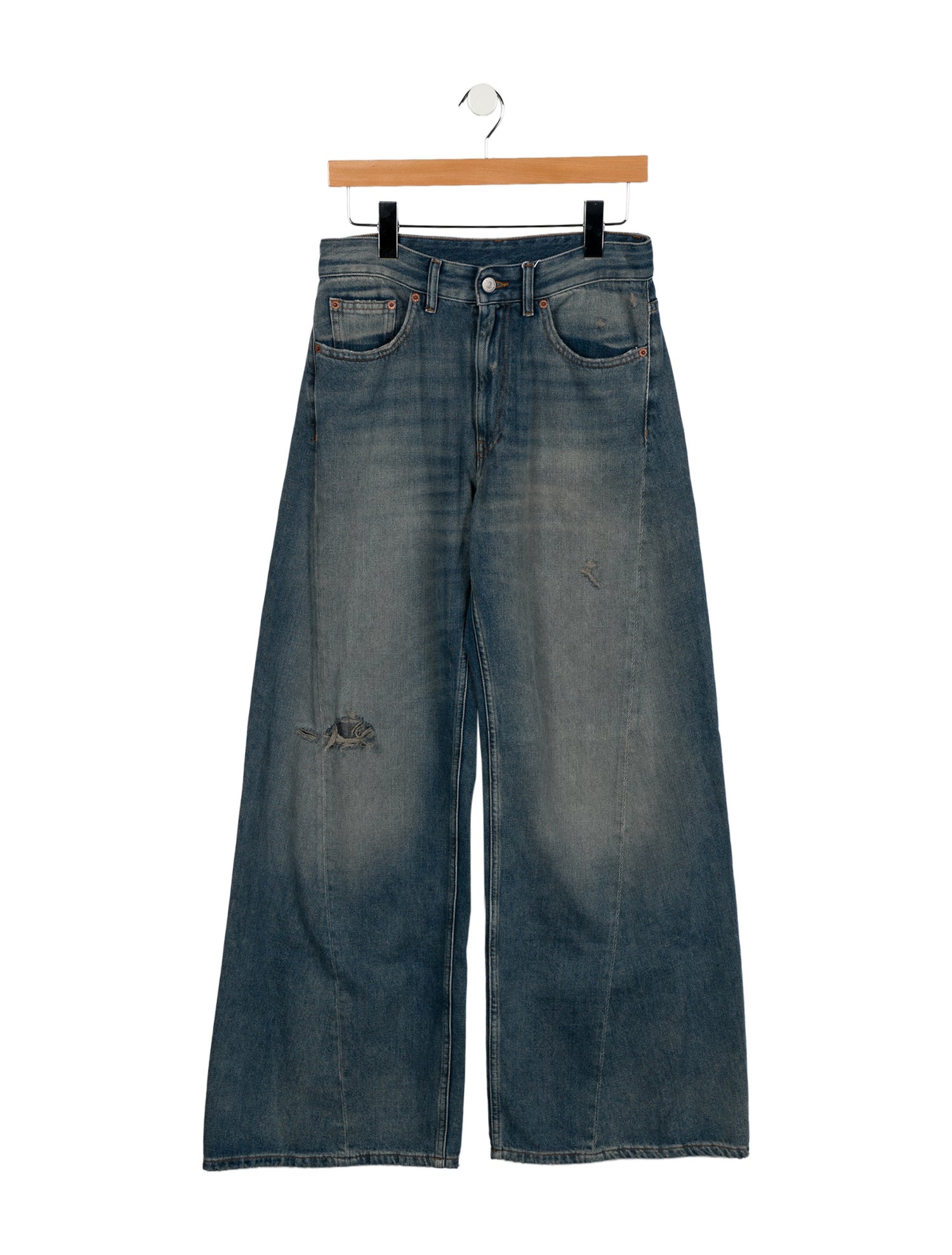 MM6 Maison Margiela Mid-Rise Wide Leg Jeans w/ Tags