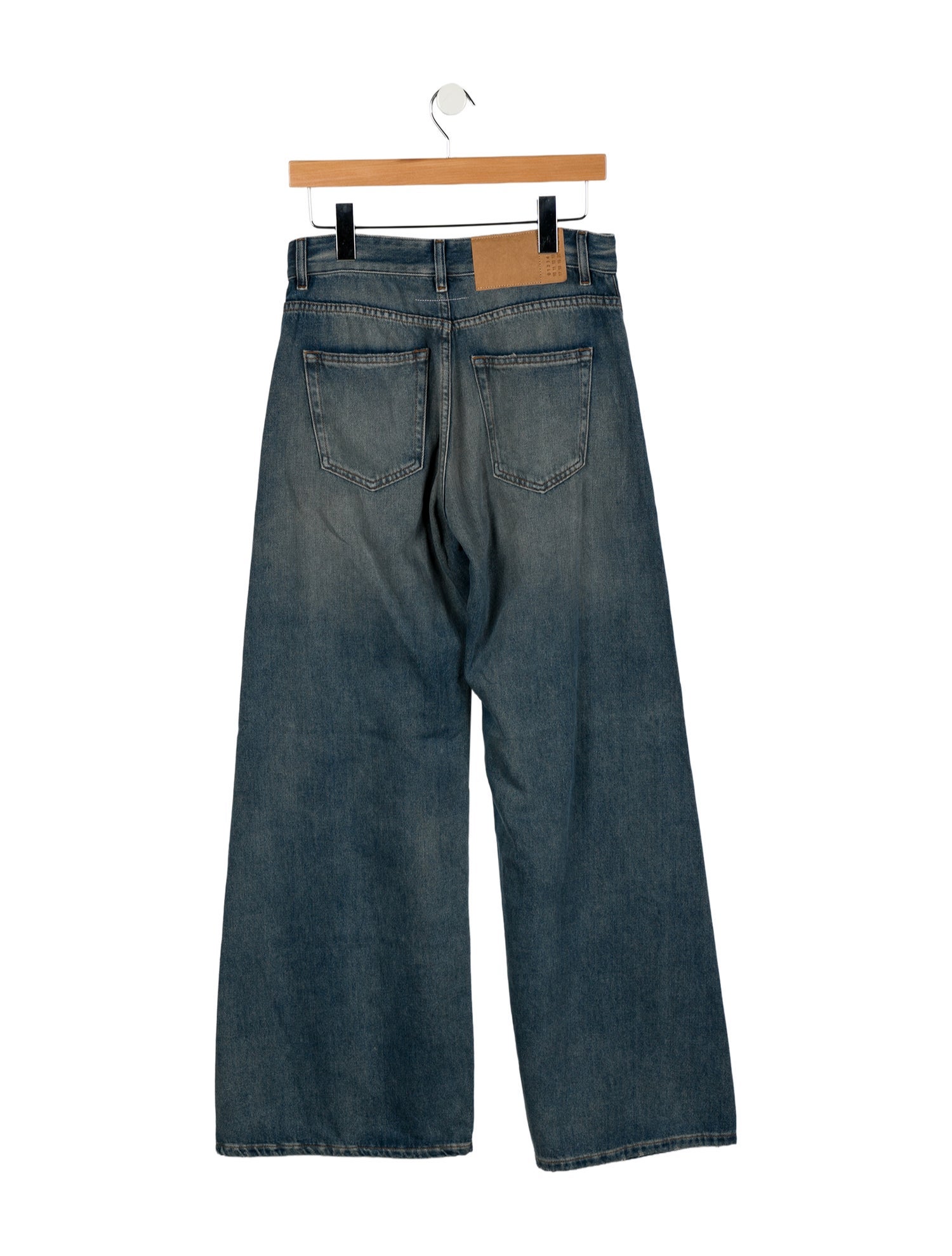 MM6 Maison Margiela Mid-Rise Wide Leg Jeans w/ Tags