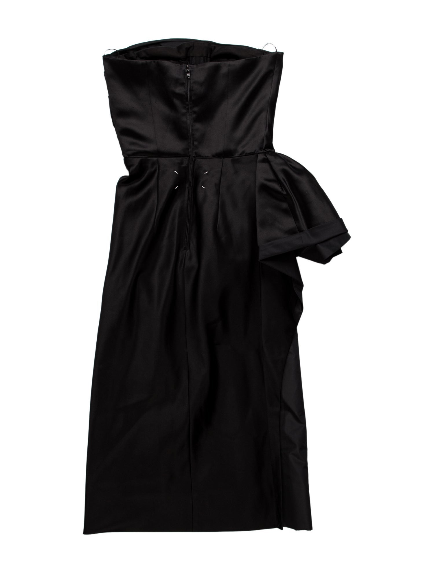 MM6 Maison Margiela Strapless Midi Length Dress