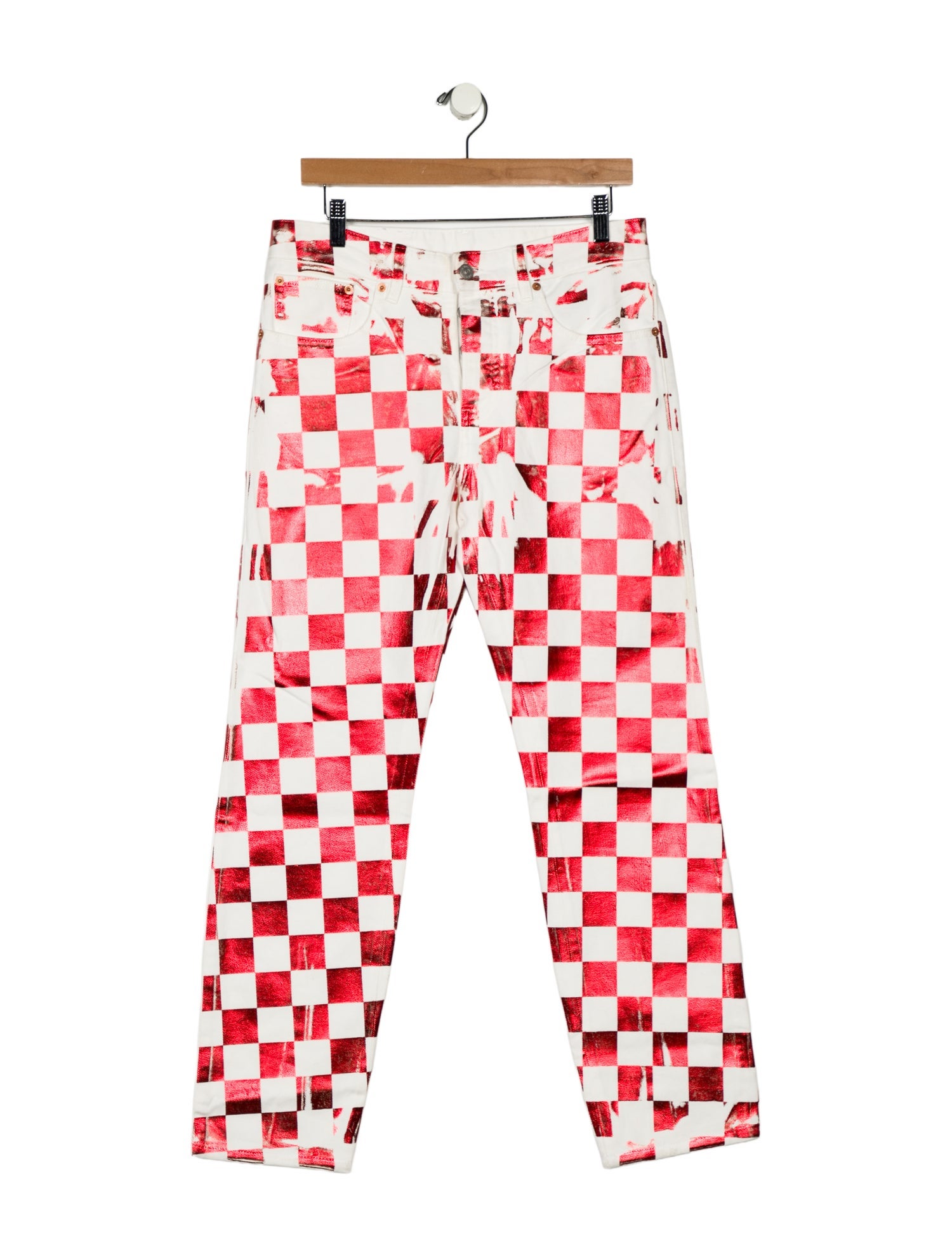 MM6 Maison Margiela Mid-Rise Straight Leg Jeans