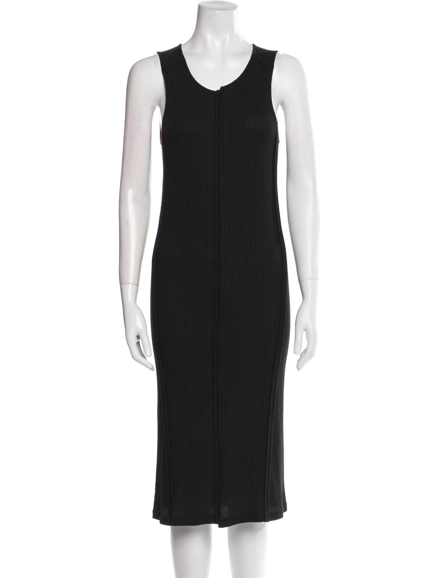MM6 Maison Margiela Wool Midi Length Dress