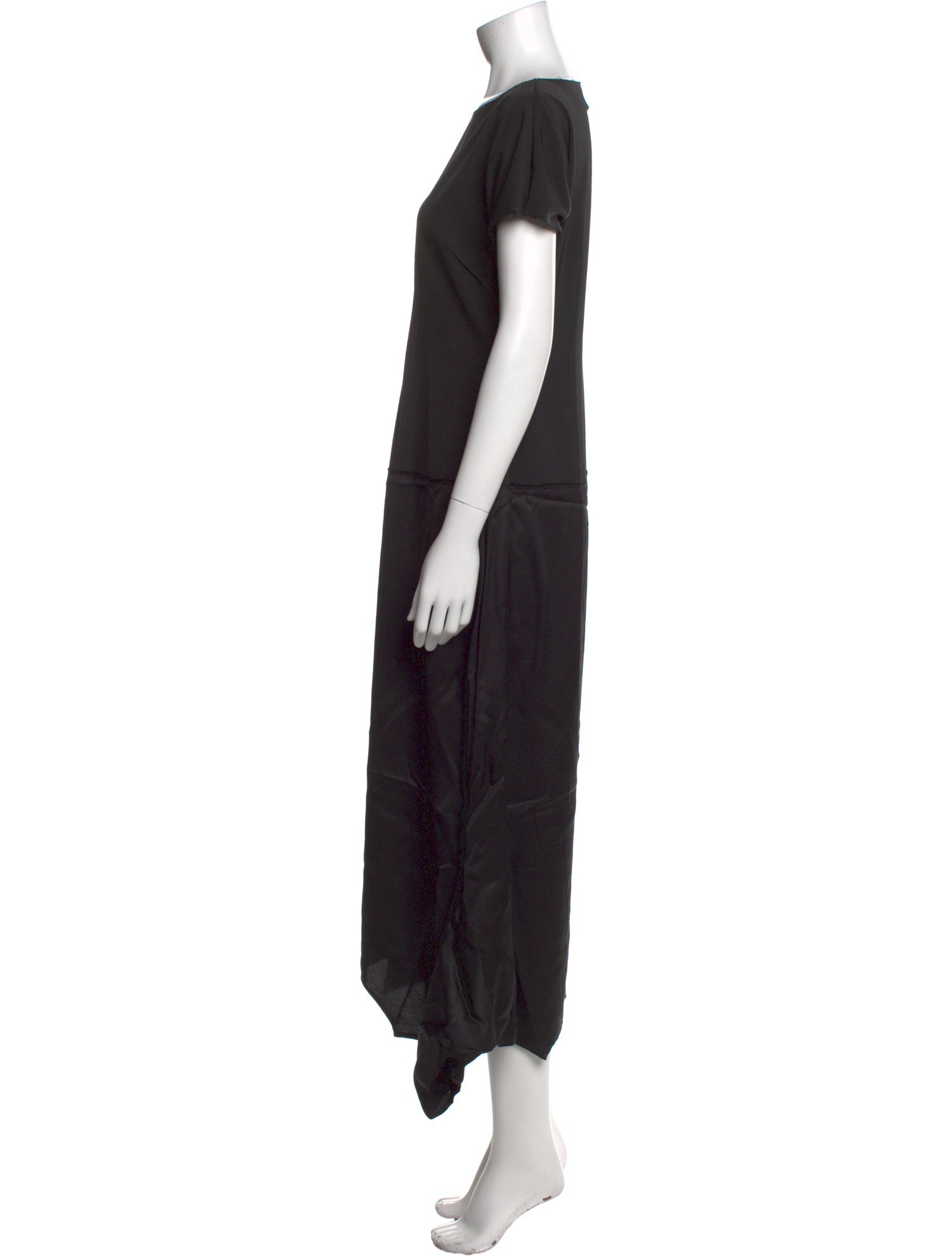 MM6 Maison Margiela Scoop Neck Long Dress