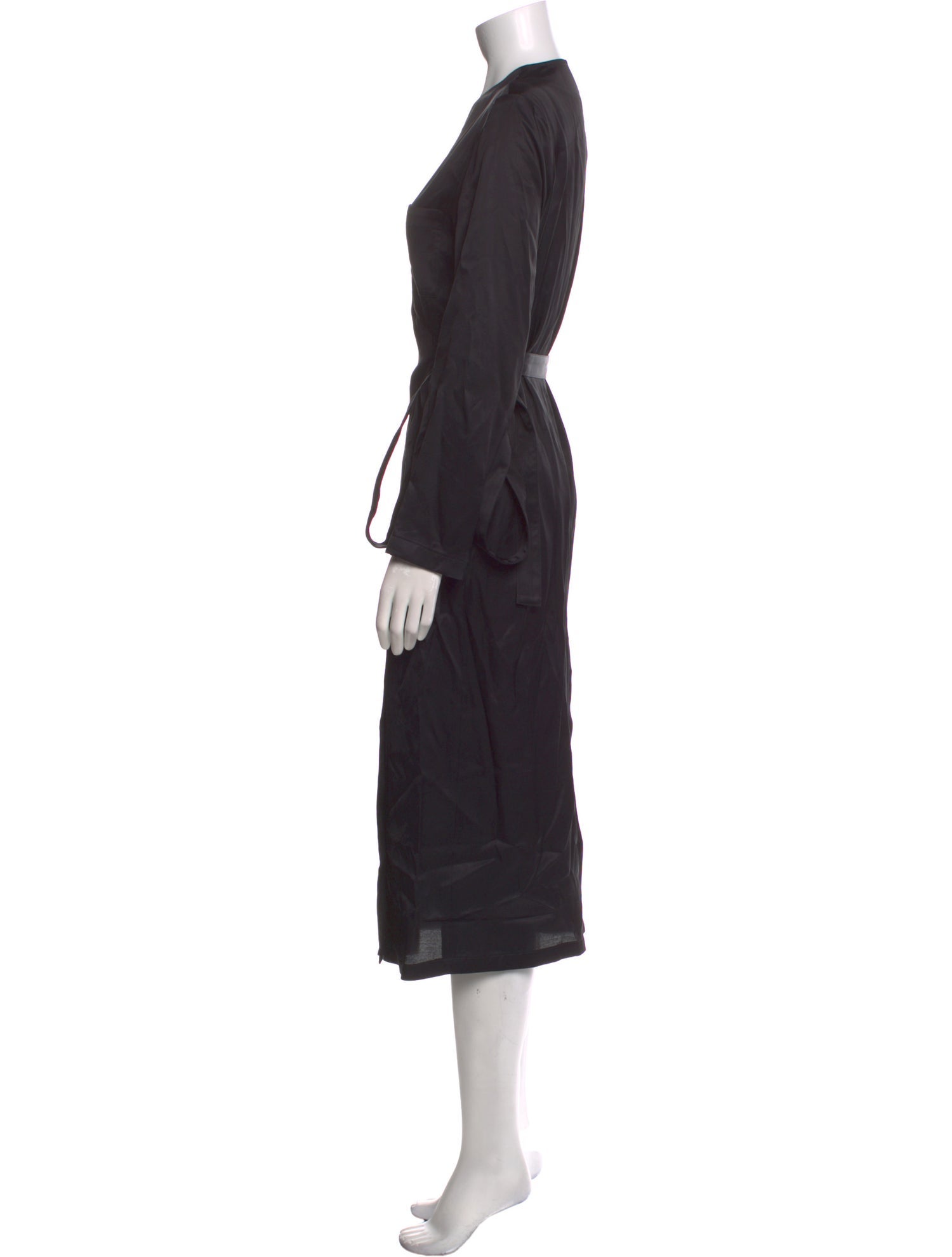 MM6 Maison Margiela V-Neck Knee-Length Dress