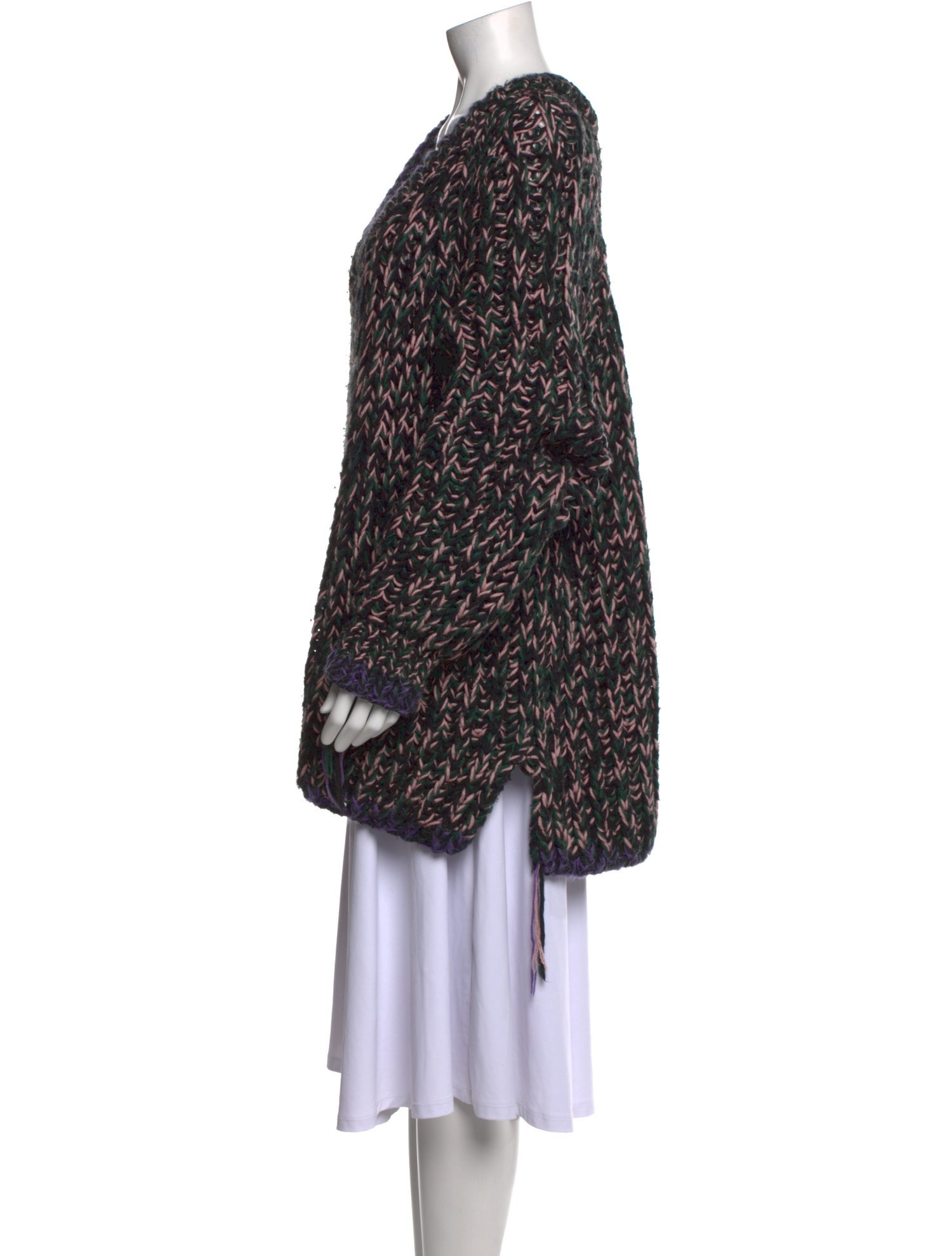 MM6 Maison Margiela Wool V-Neck Sweater