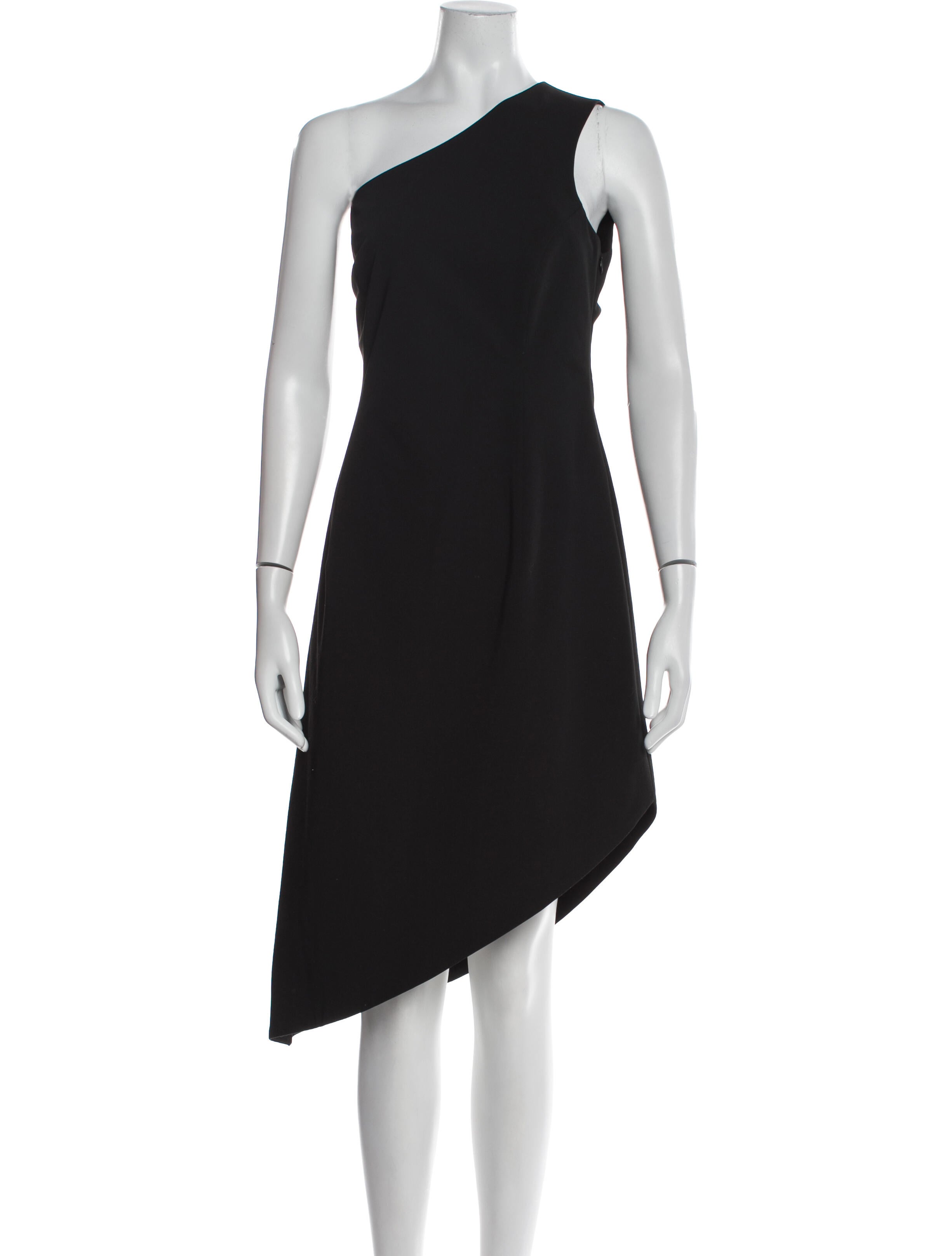 MM6 Maison Margiela One-Shoulder Knee-Length Dress