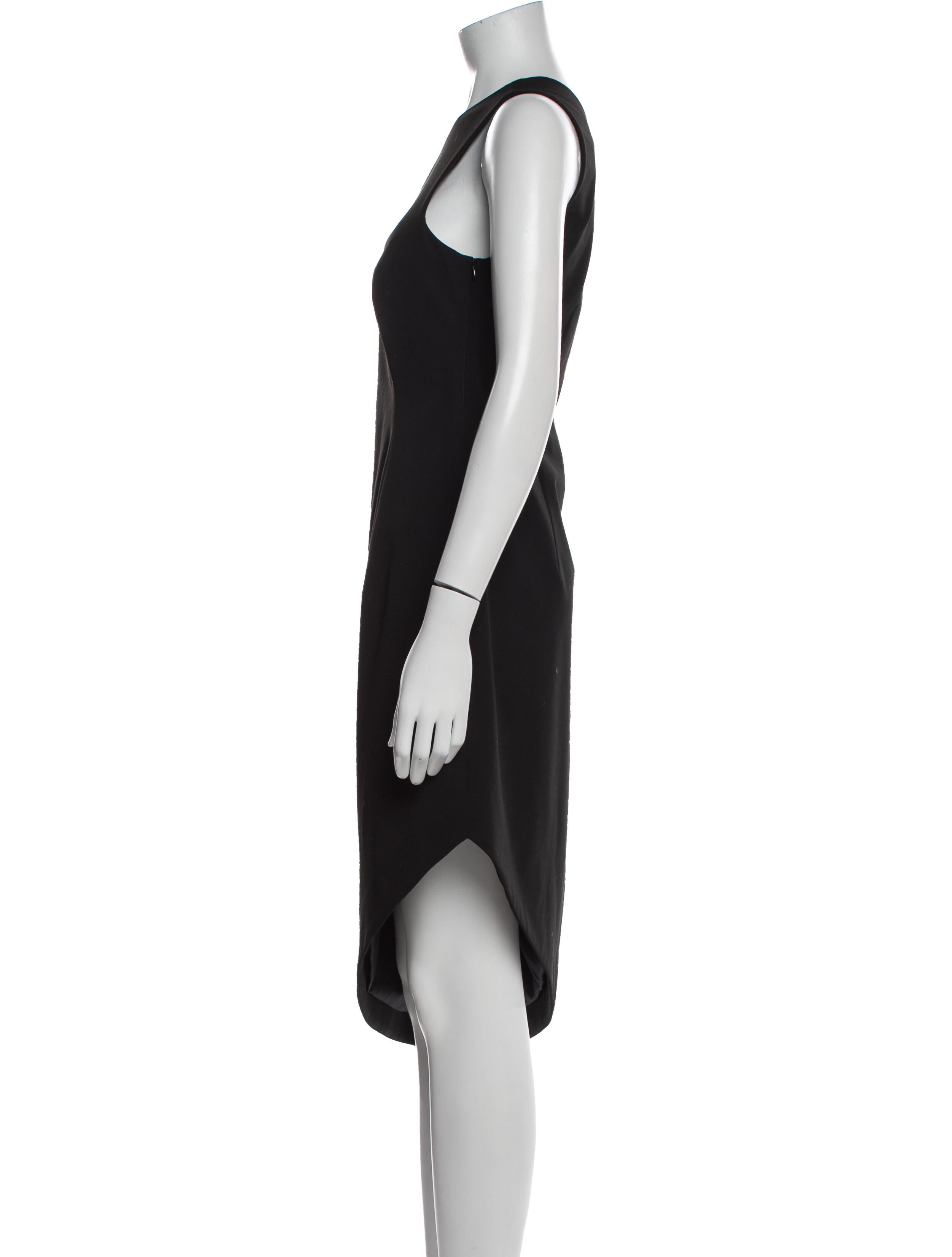 MM6 Maison Margiela One-Shoulder Knee-Length Dress