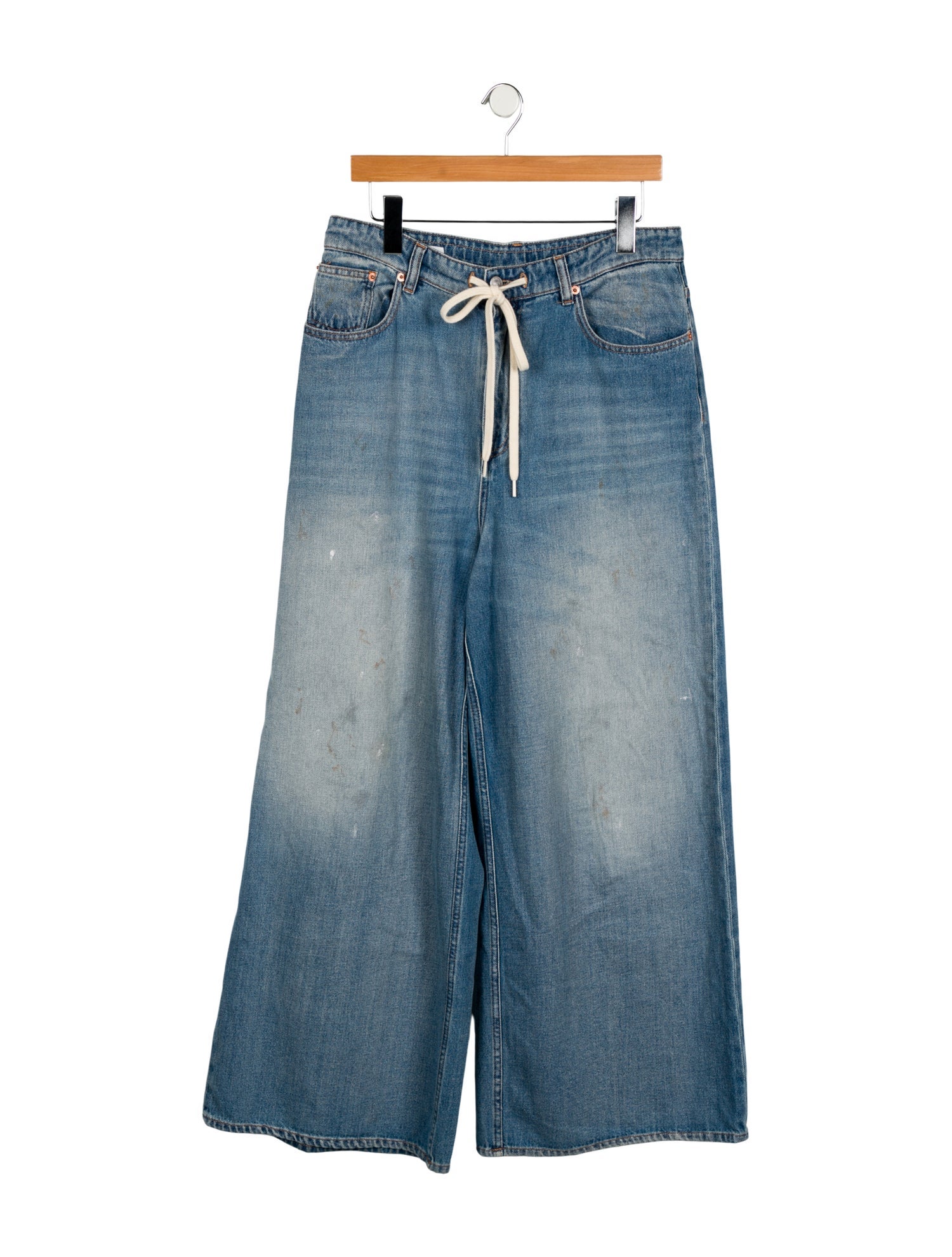 MM6 Maison Margiela High-Rise Wide Leg Jeans