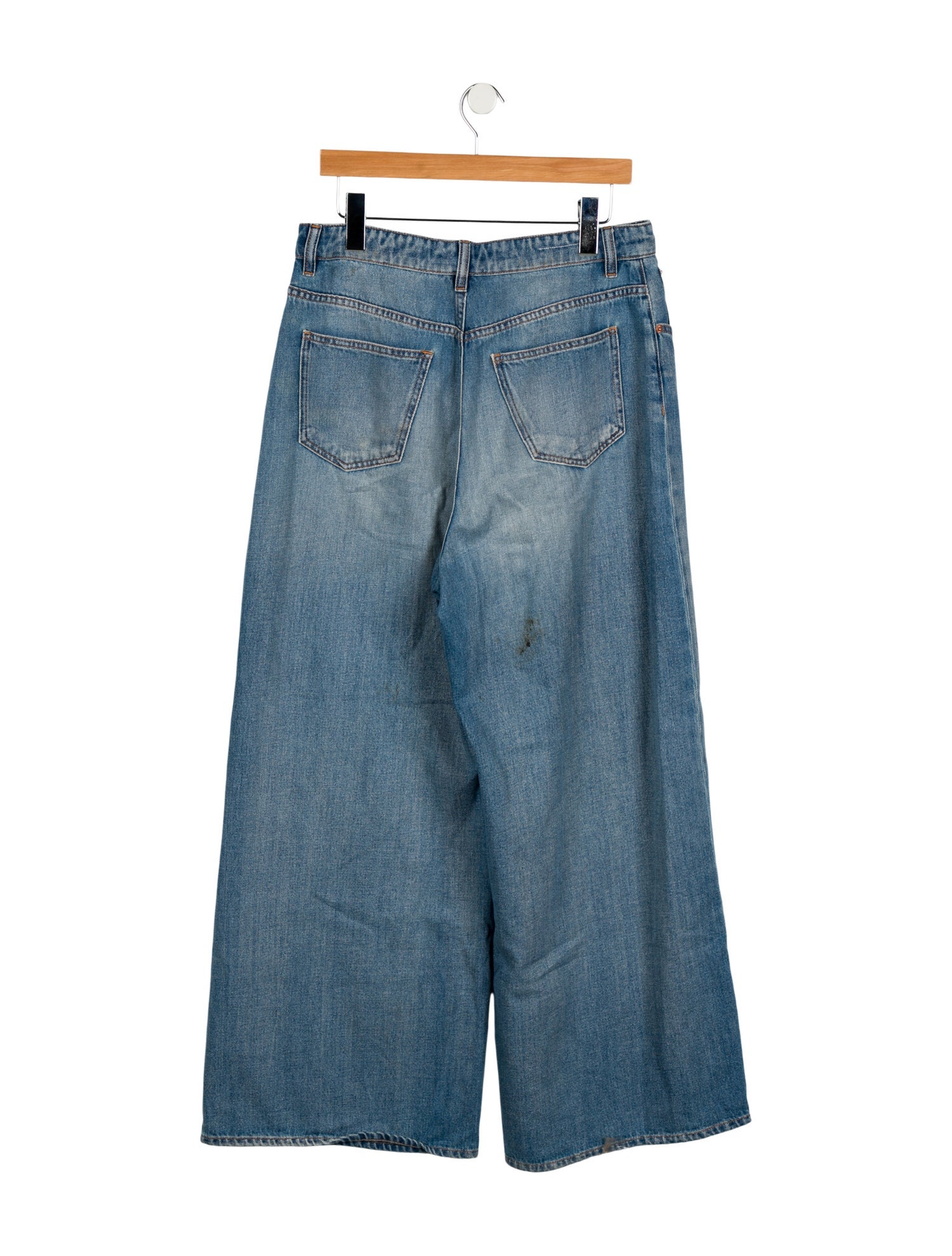 MM6 Maison Margiela High-Rise Wide Leg Jeans