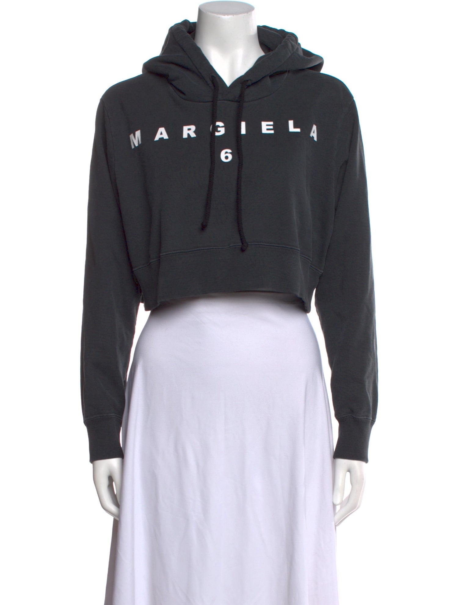 MM6 Maison Margiela Graphic Print Crew Neck Sweatshirt