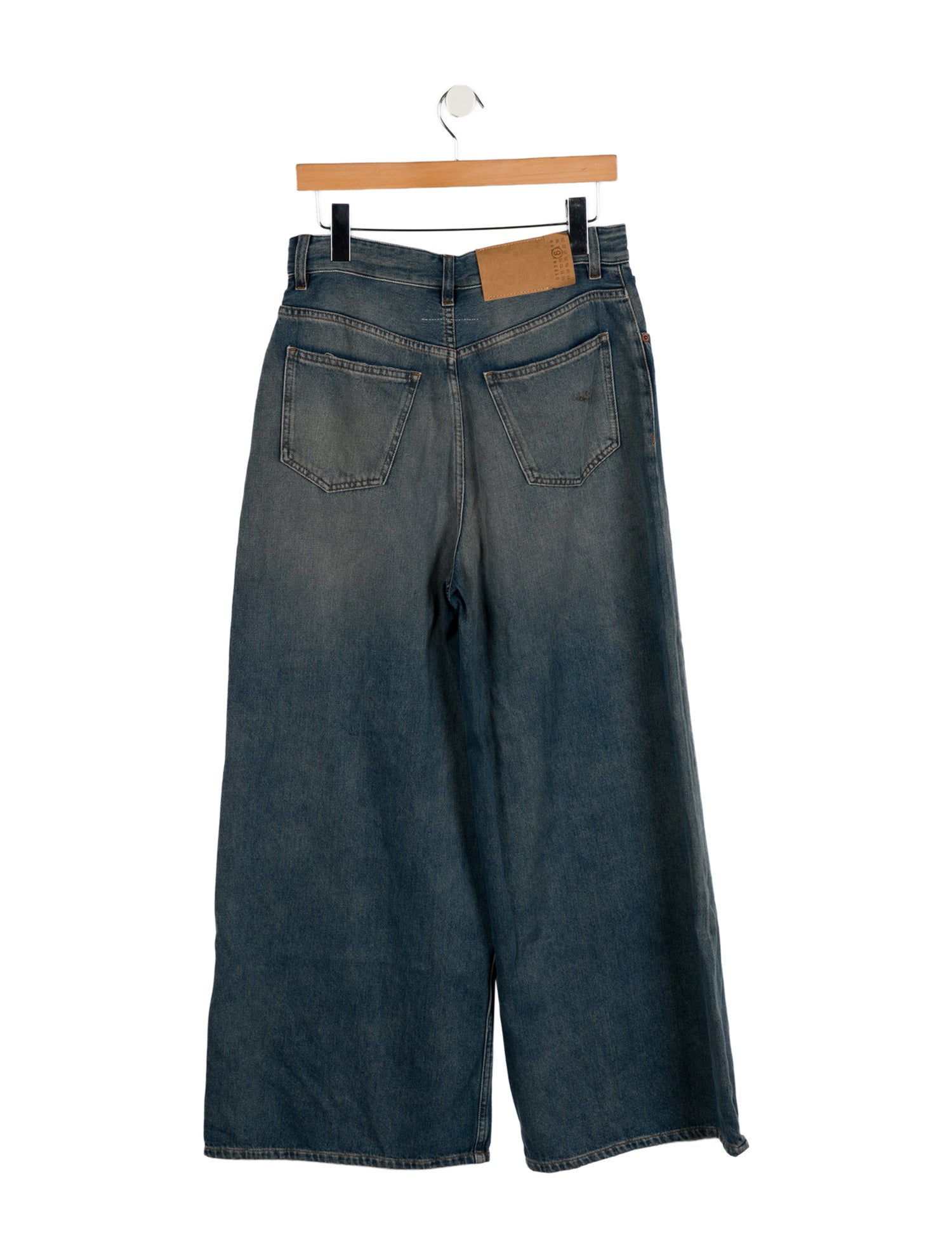 MM6 Maison Margiela High-Rise Wide Leg Jeans w/ Tags
