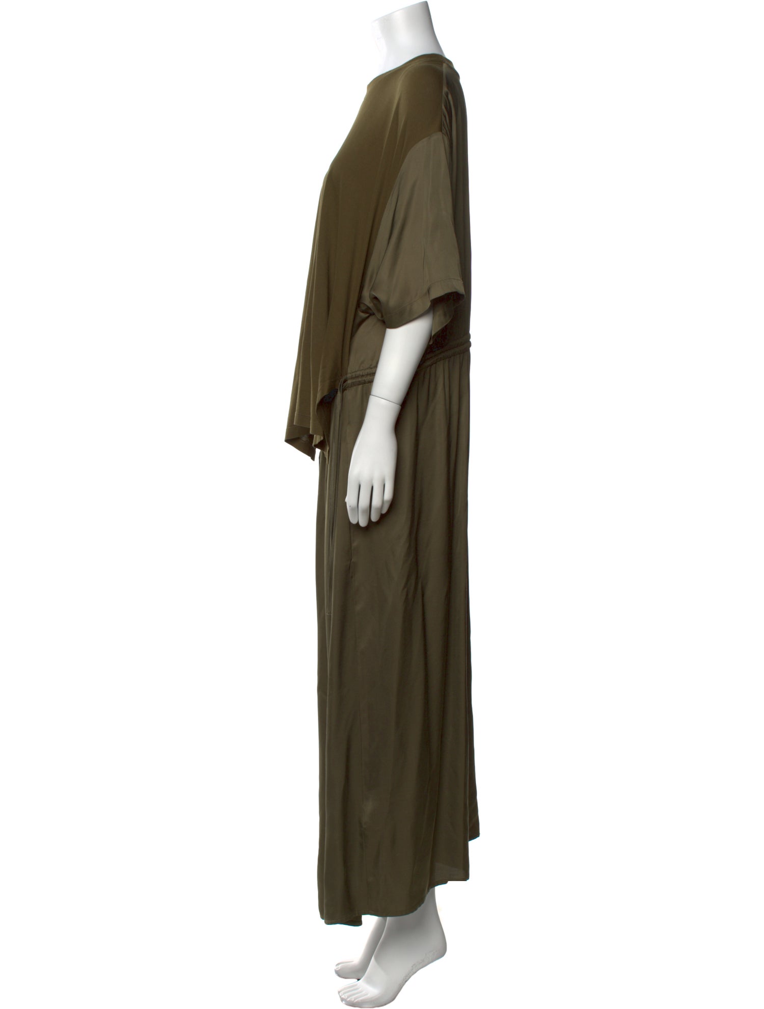MM6 Maison Margiela Crew Neck Long Dress