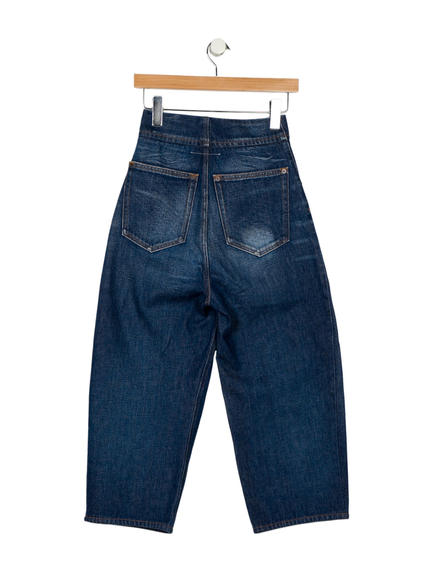 MM6 Maison Margiela High-Rise Straight Leg Jeans