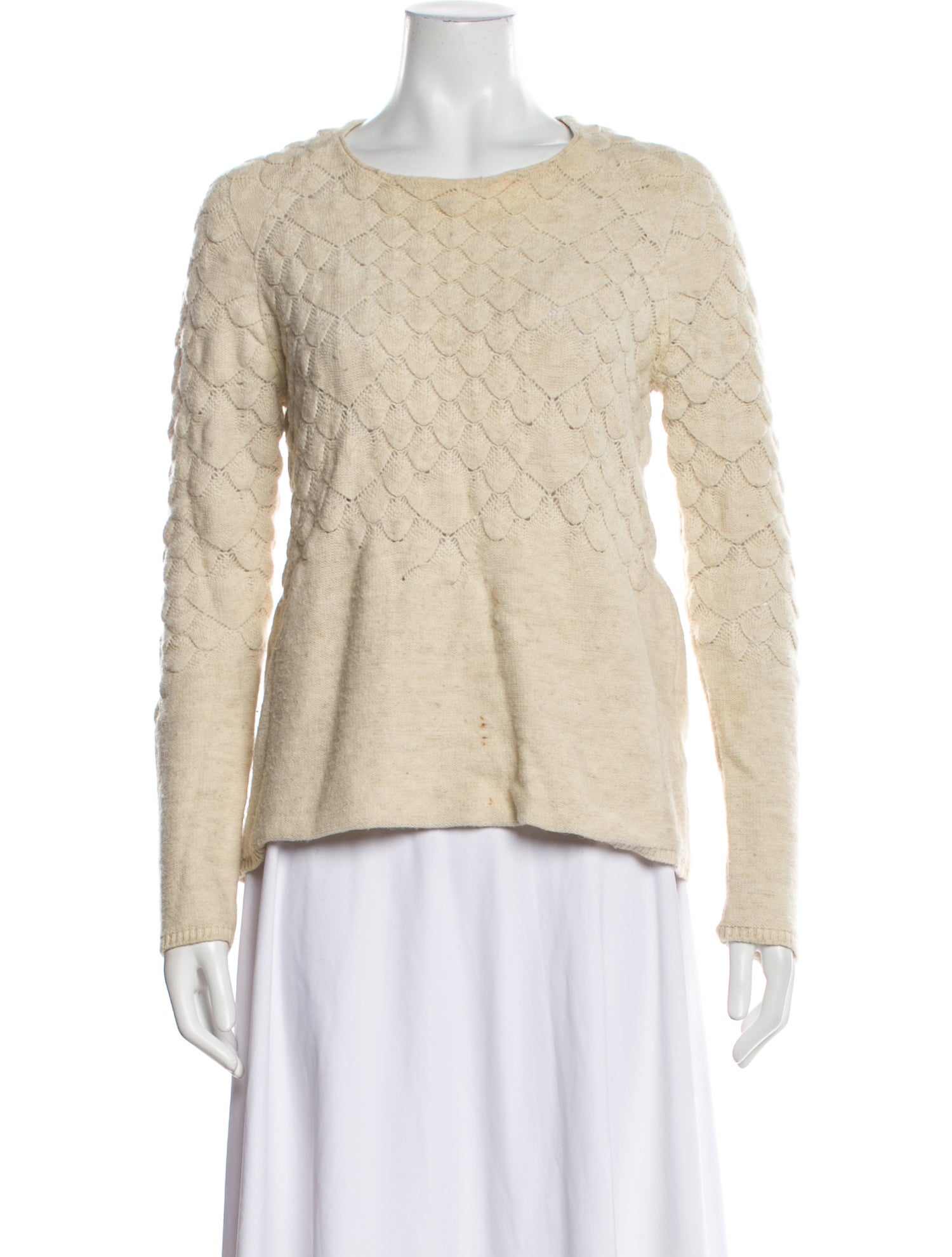 MM6 Maison Margiela Scoop Neck Sweater