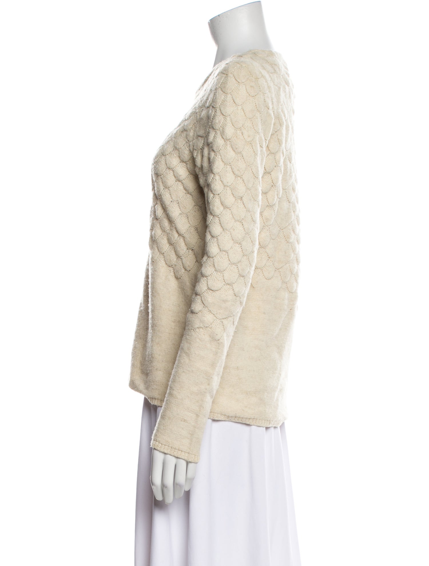 MM6 Maison Margiela Scoop Neck Sweater