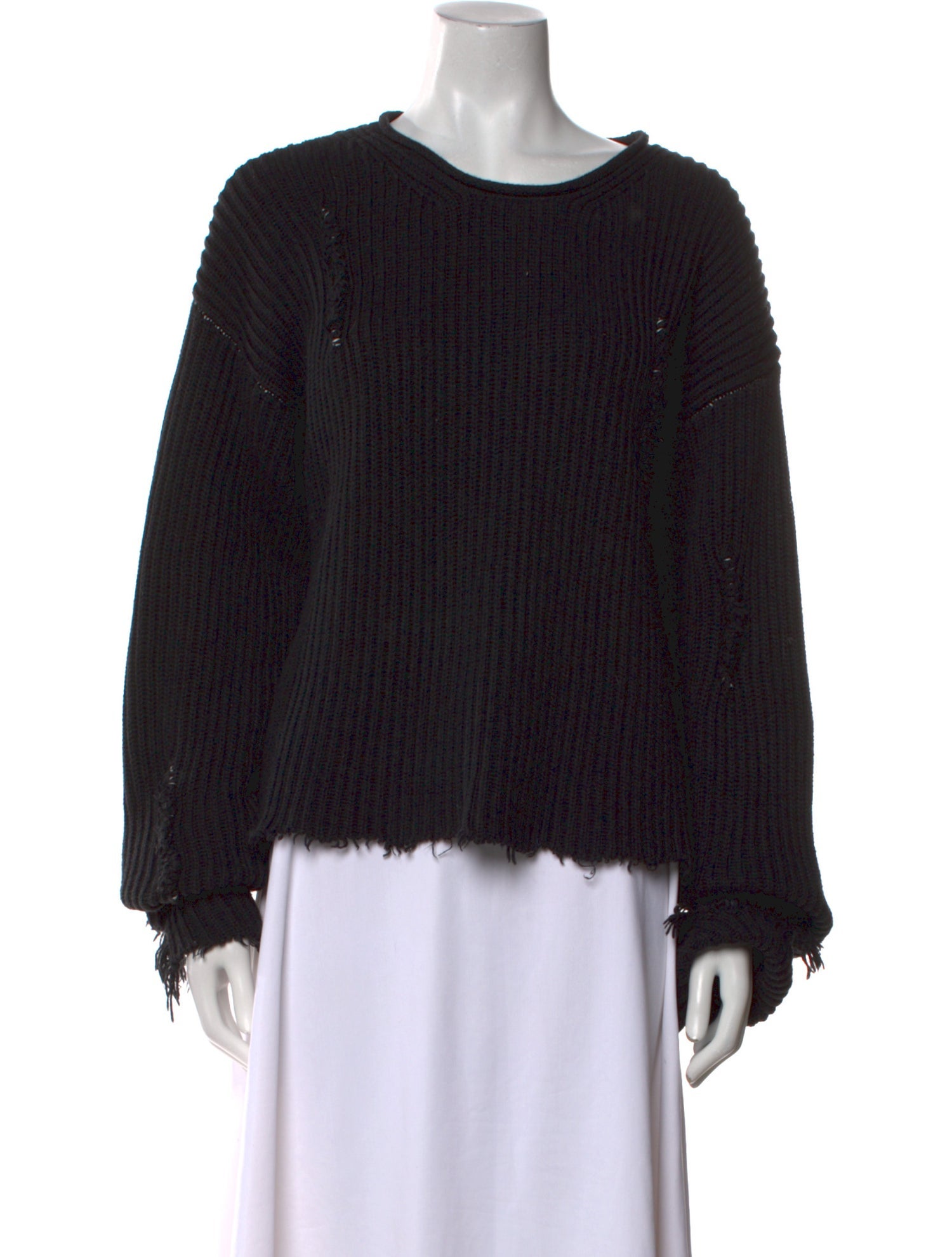 MM6 Maison Margiela Scoop Neck Sweater