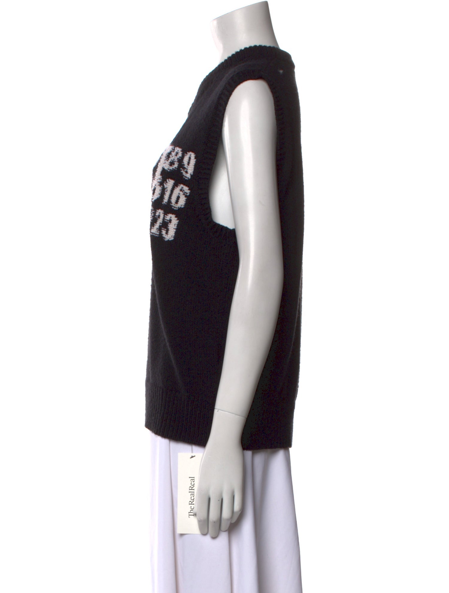 MM6 Maison Margiela Virgin Wool Printed Sweater