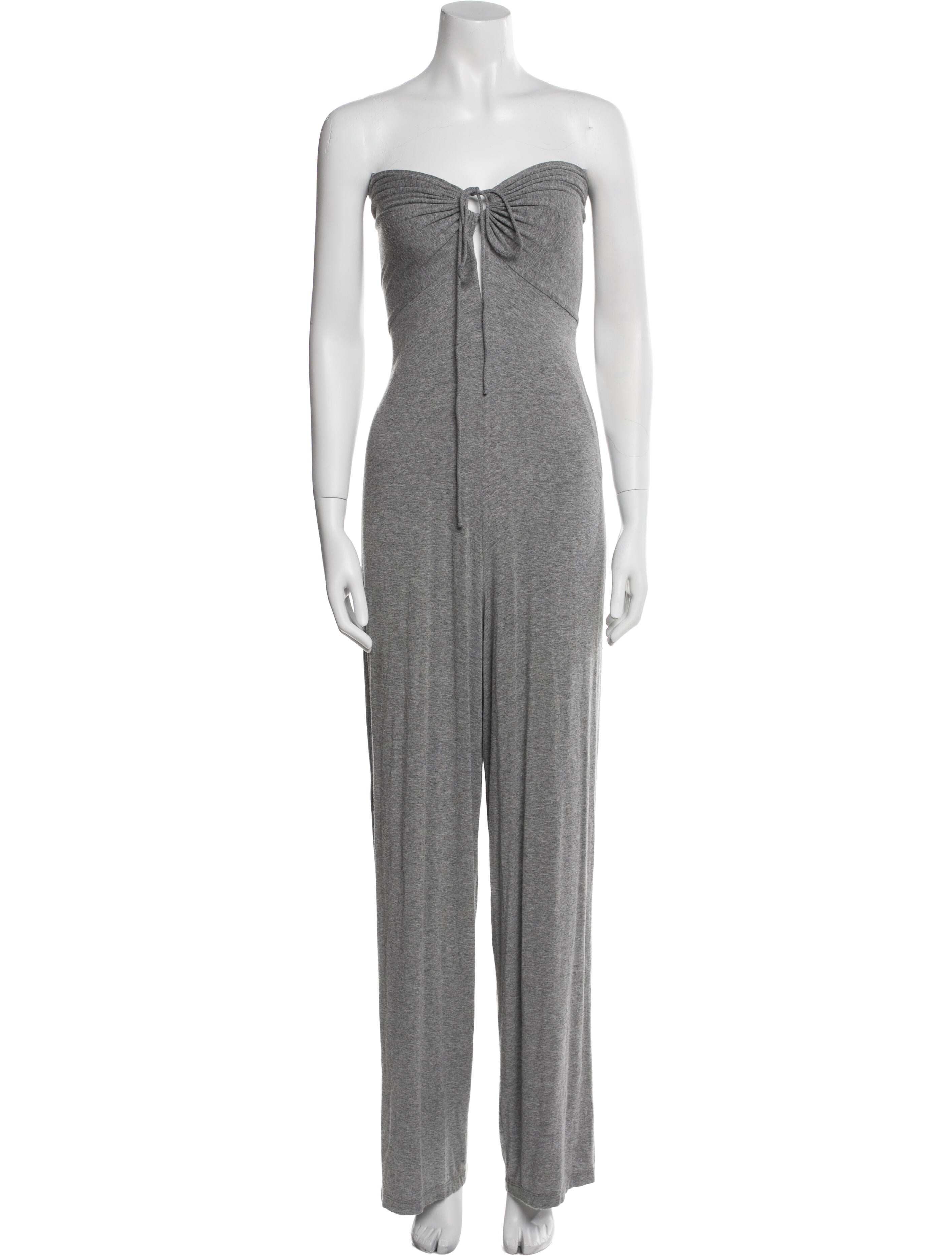 MM6 Maison Margiela Strapless Jumpsuit