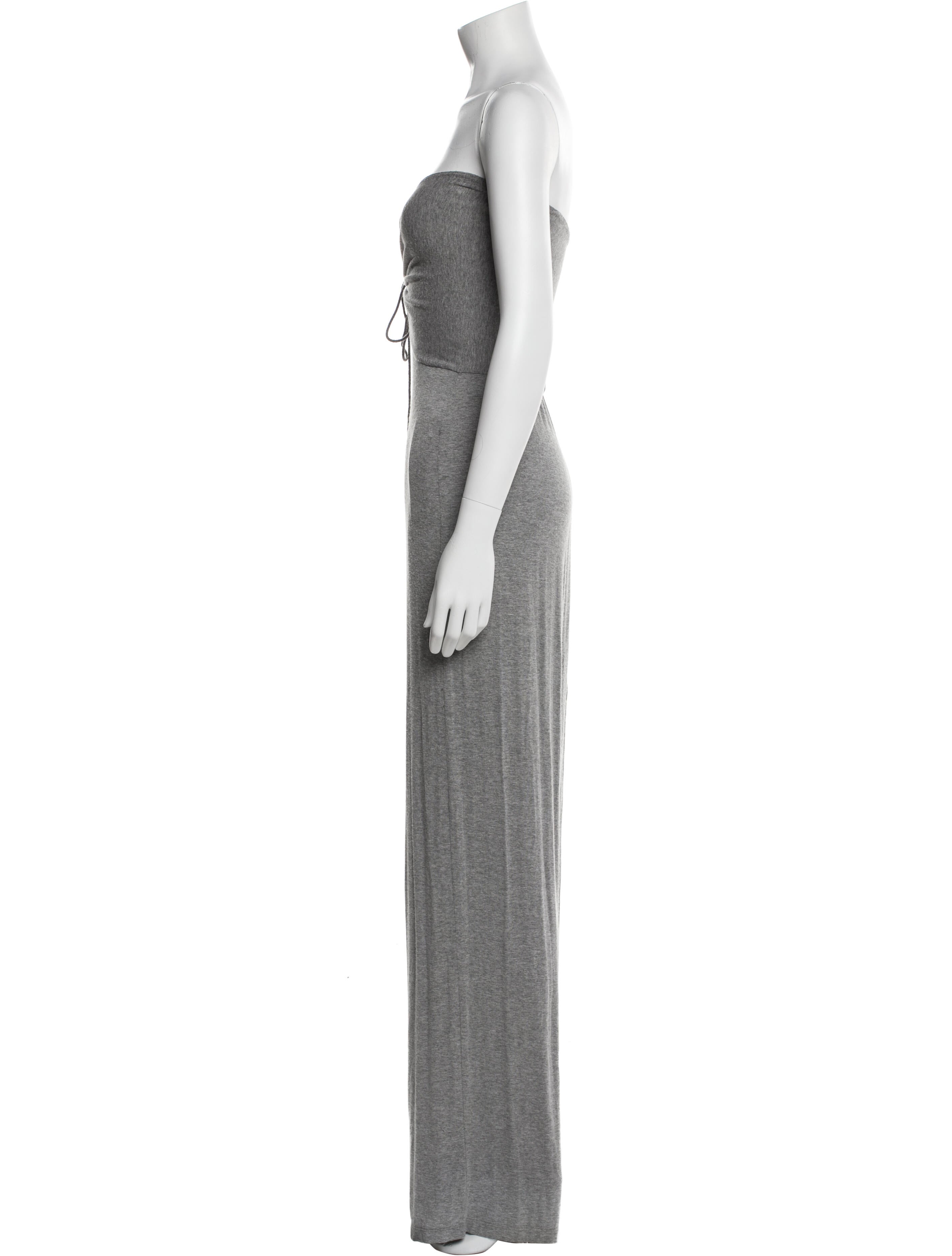 MM6 Maison Margiela Strapless Jumpsuit