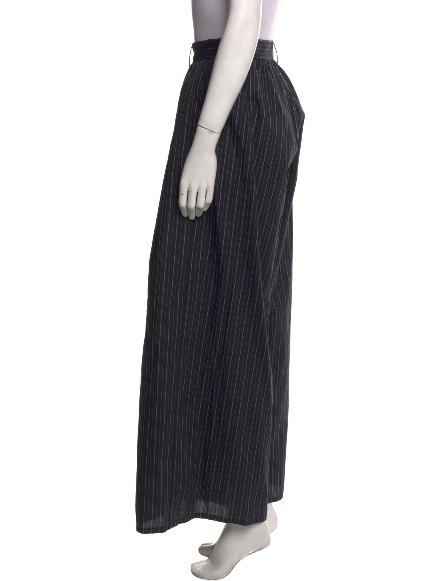 MM6 Maison Margiela Striped Wide Leg Pants