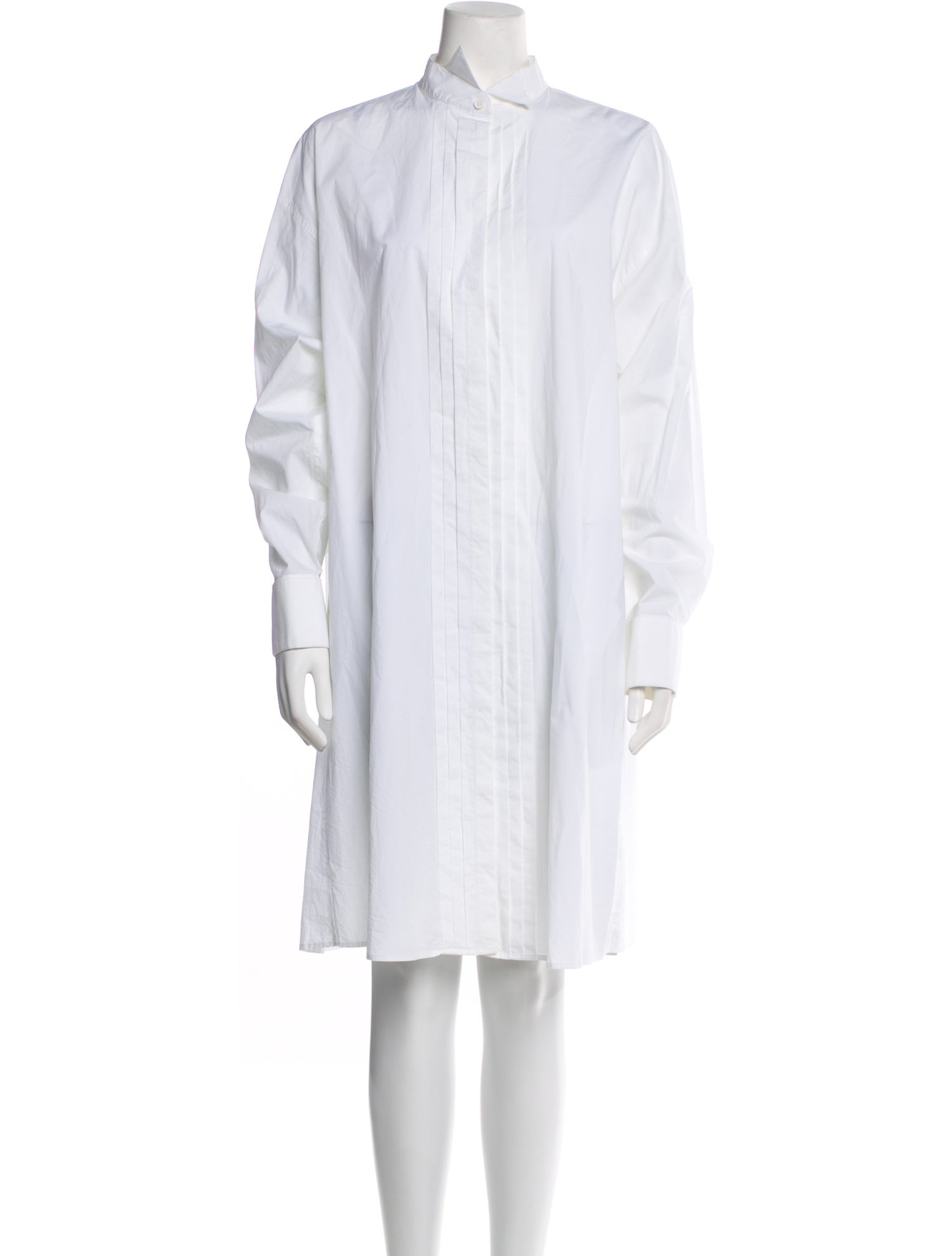 MM6 Maison Margiela Mock Neck Knee-Length Dress
