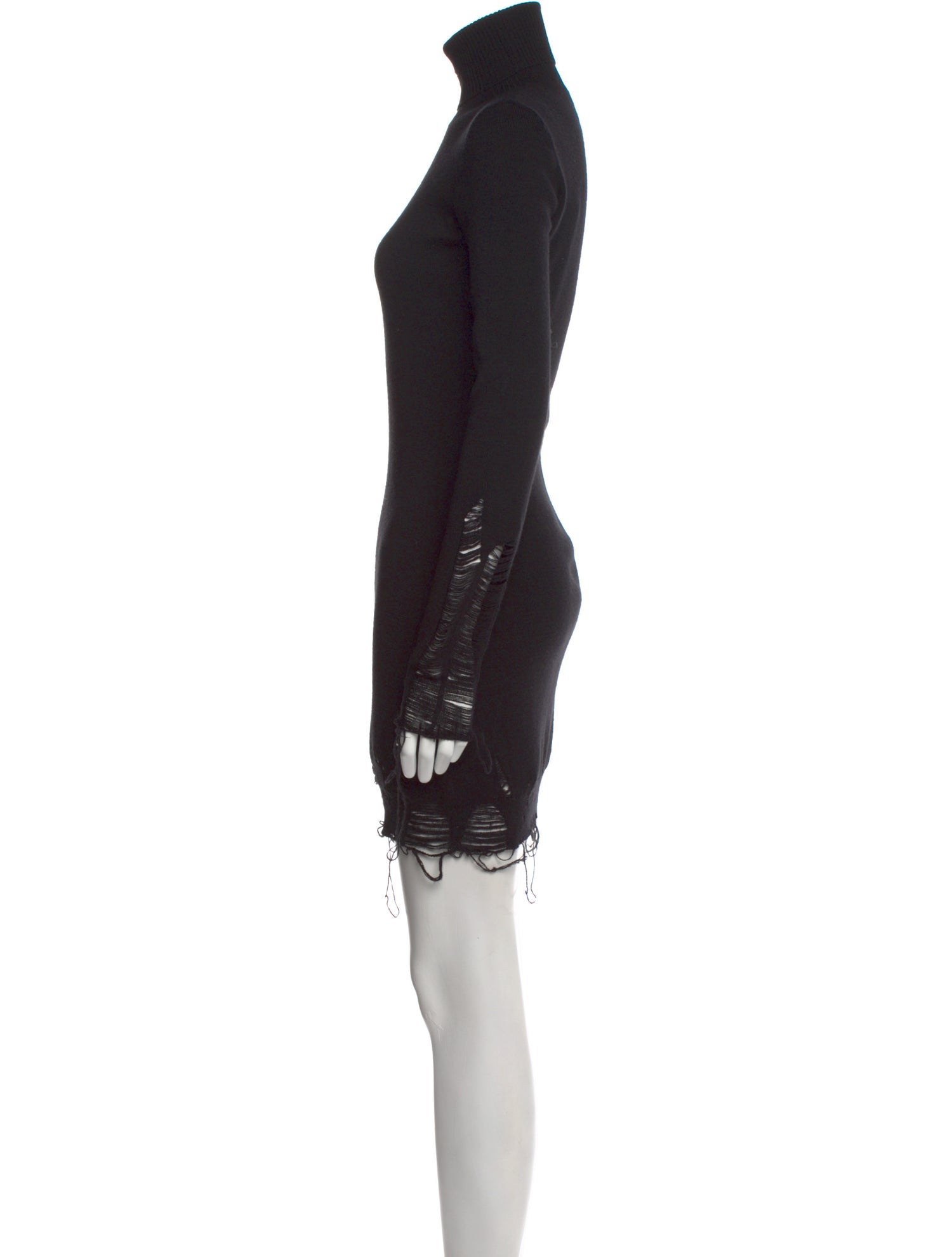 MM6 Maison Margiela Turtleneck Mini Dress