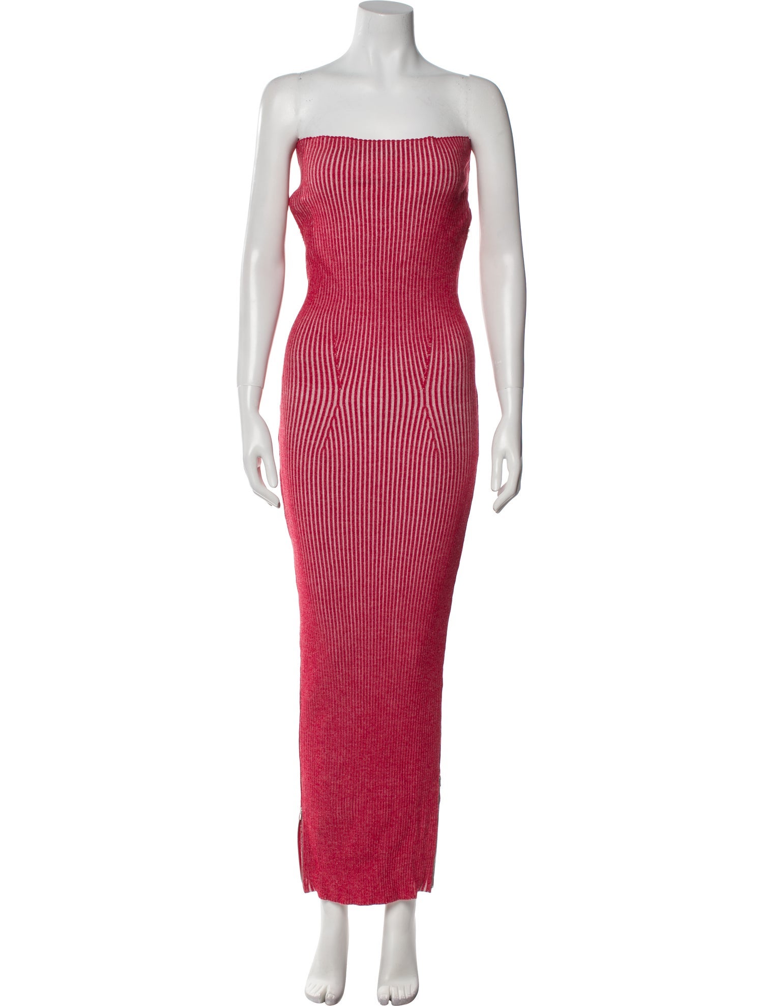 MM6 Maison Margiela Strapless Long Dress