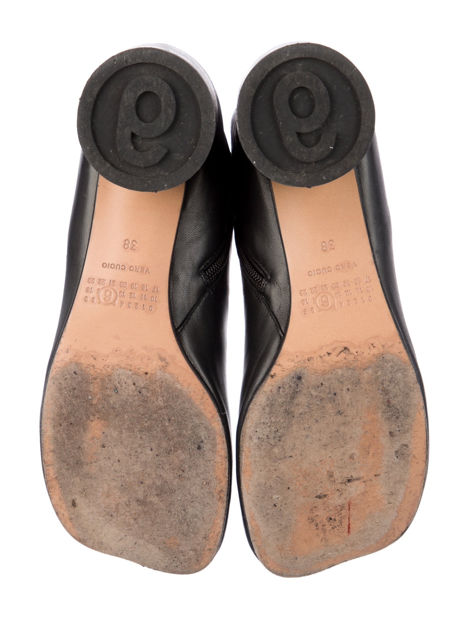 MM6 Maison Margiela Leather Boots